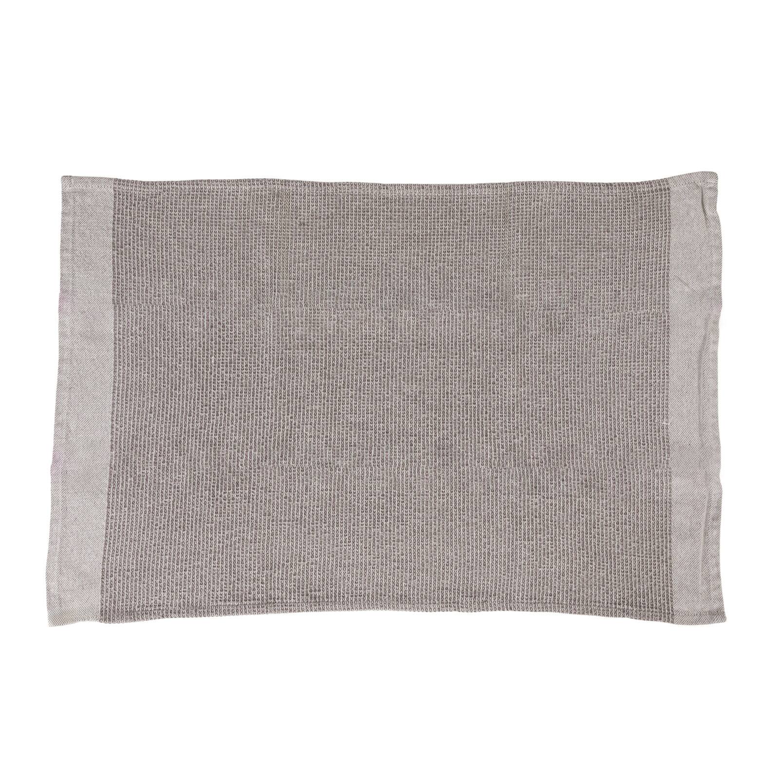 Hello Honey® Gray Cotton Waffle Weave Tea Towels, 2ct.