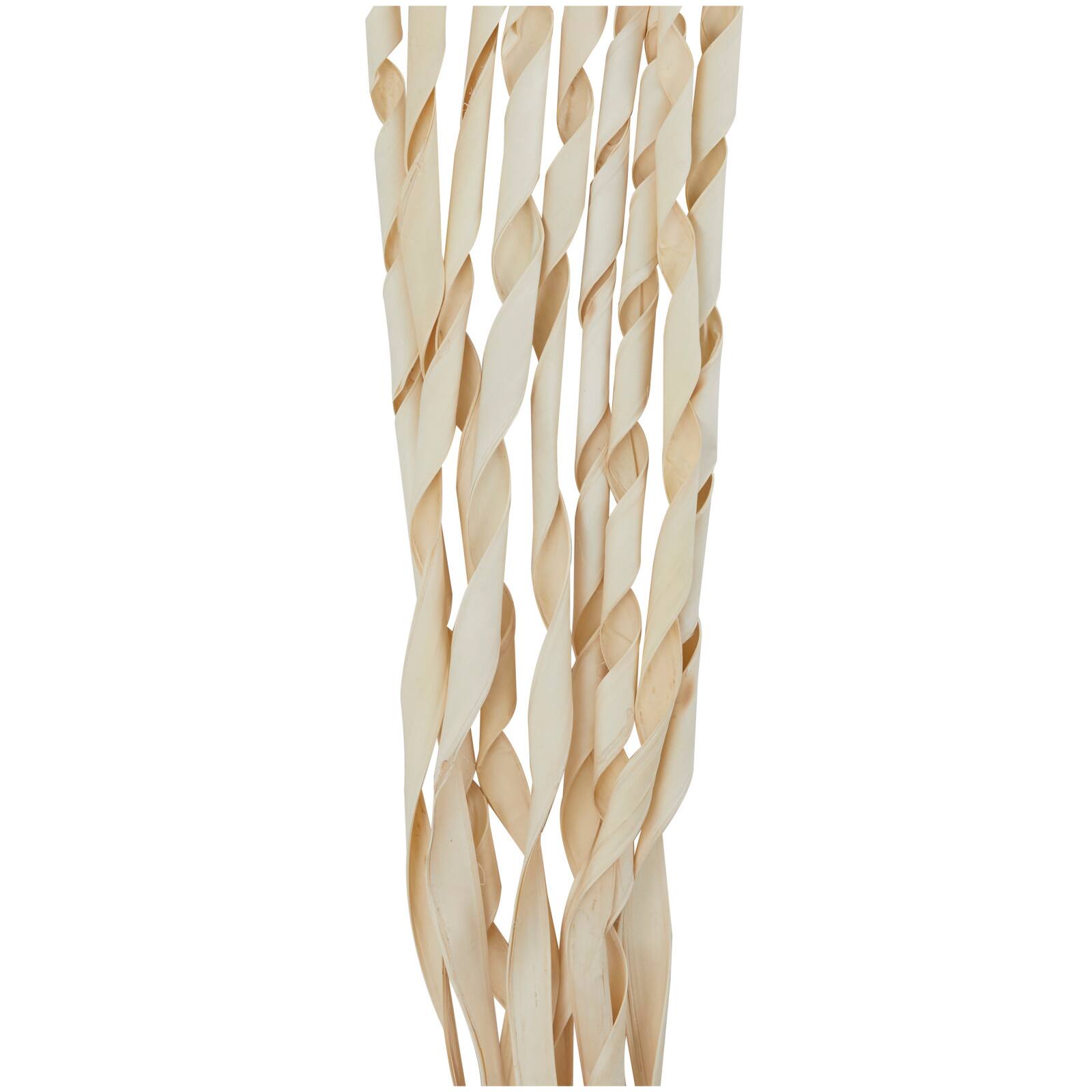 Cream Rolled Palm Leaf Bundle