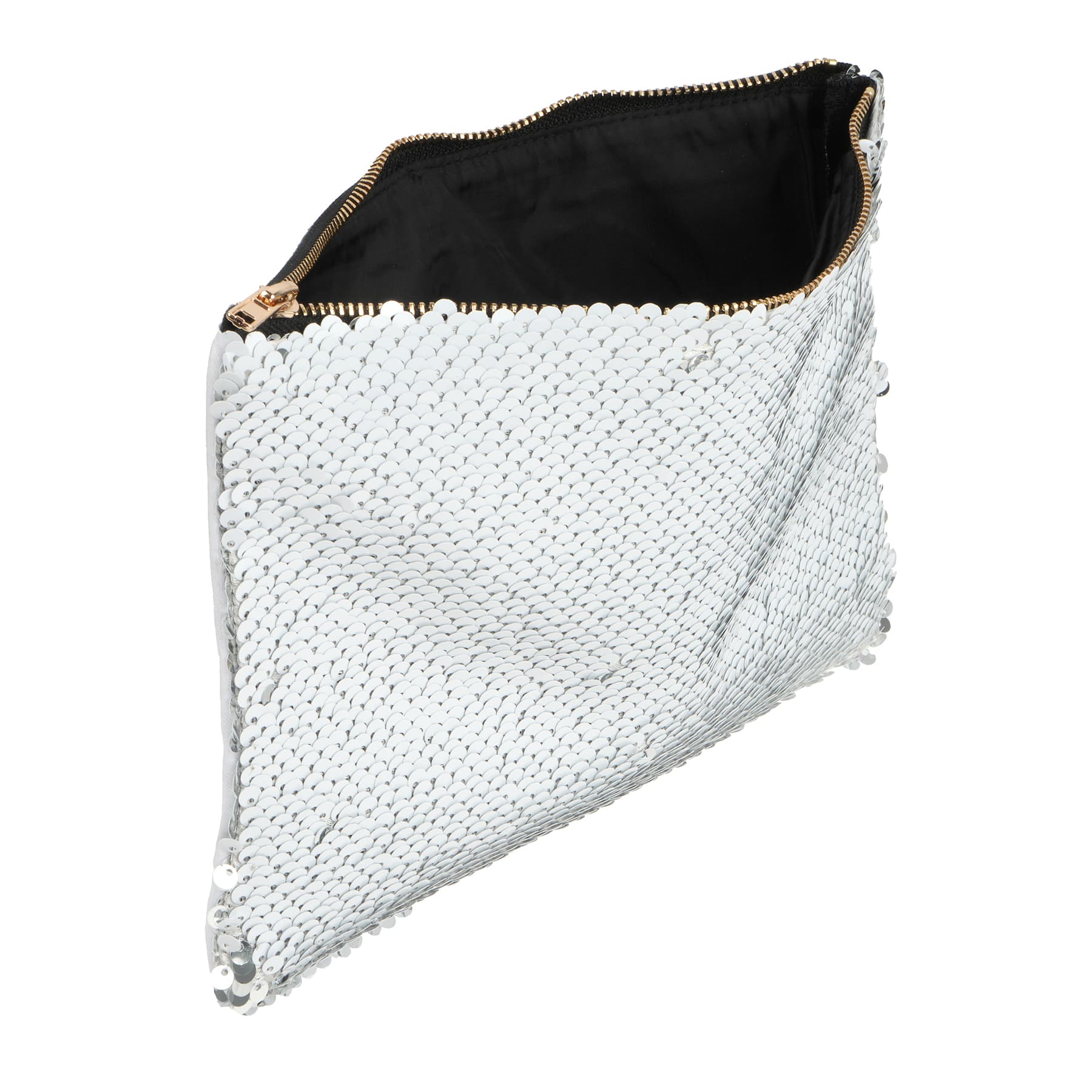 12 Pack: 9" x 6" Flip Sequin Sublimation Zipper Pouch by Make Market®
