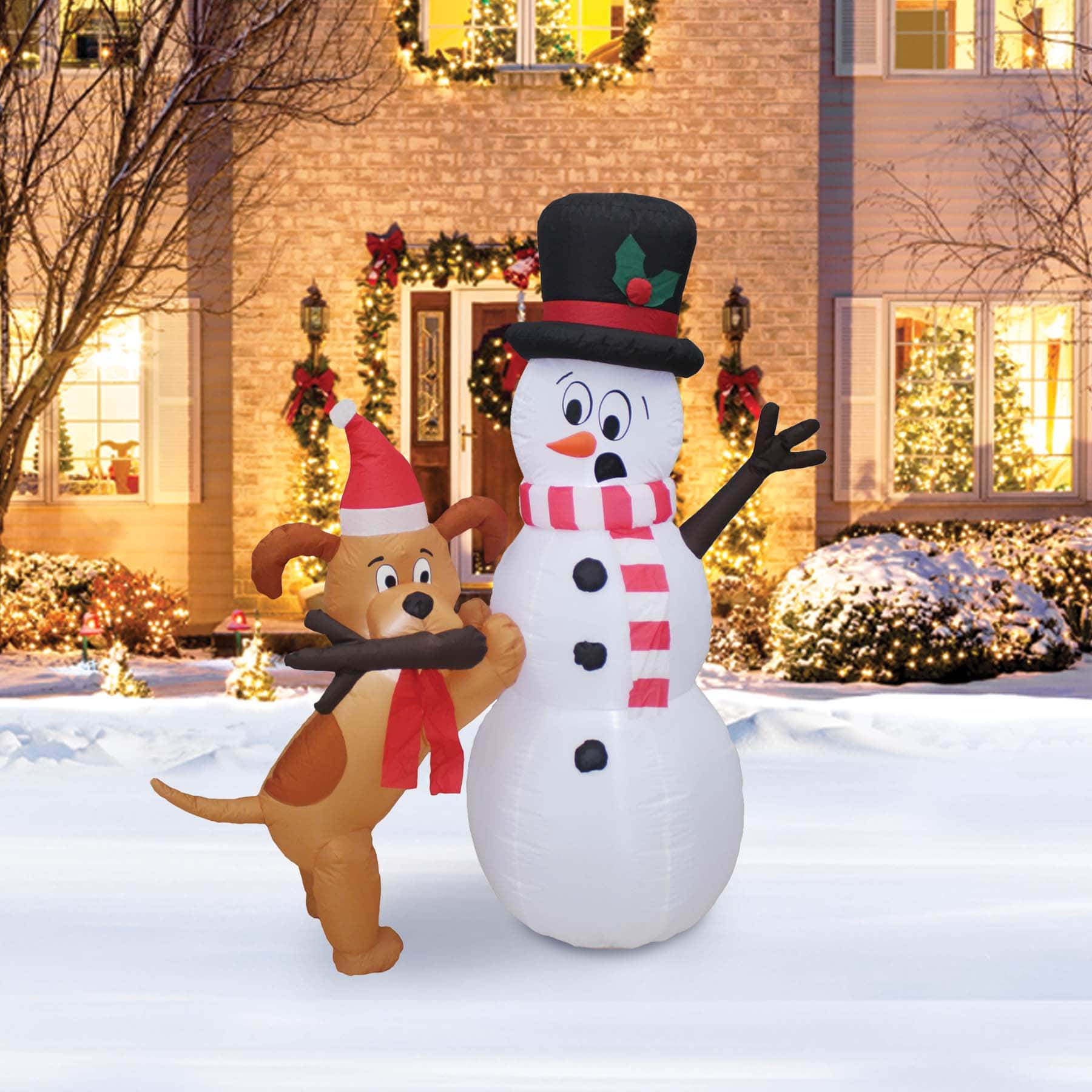 5ft. Inflatable Ugly Sweater Party Penguin