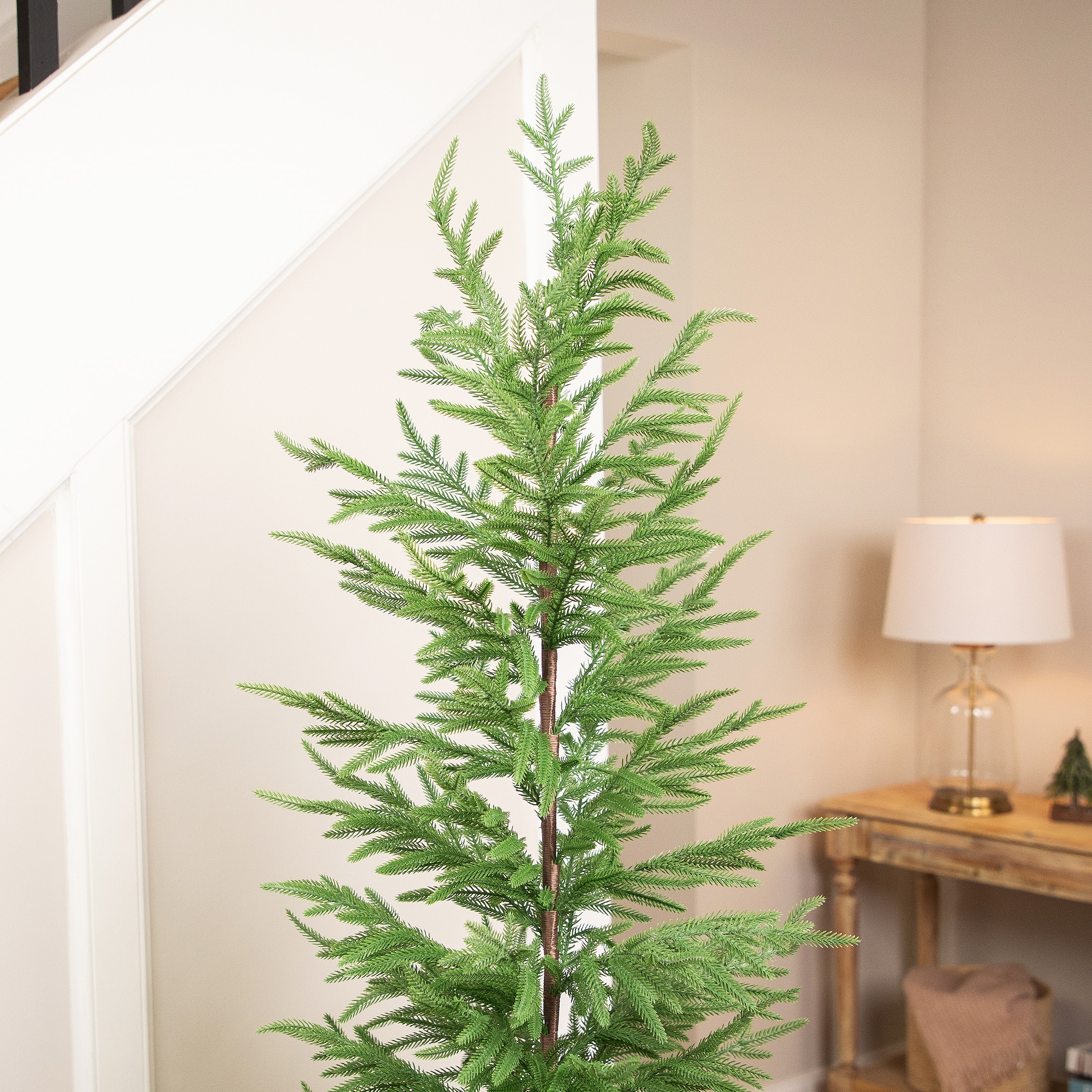 Northlight 6ft. Unlit Medium Norfolk Pine Artificial Potted Christmas Tree
