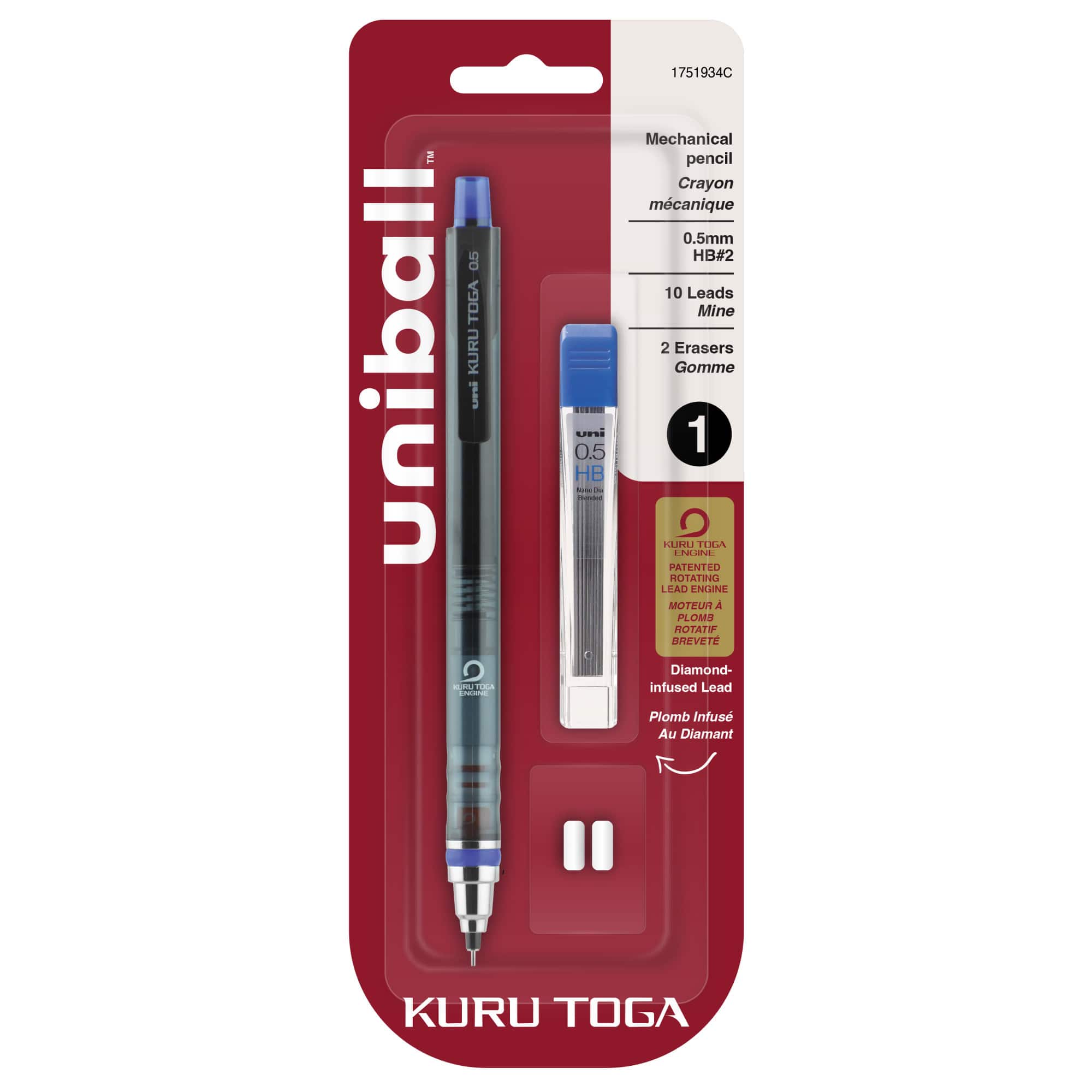 uniball™ KURU TOGA 0.5mm Mechanical Pencil Starter Kit | Michaels