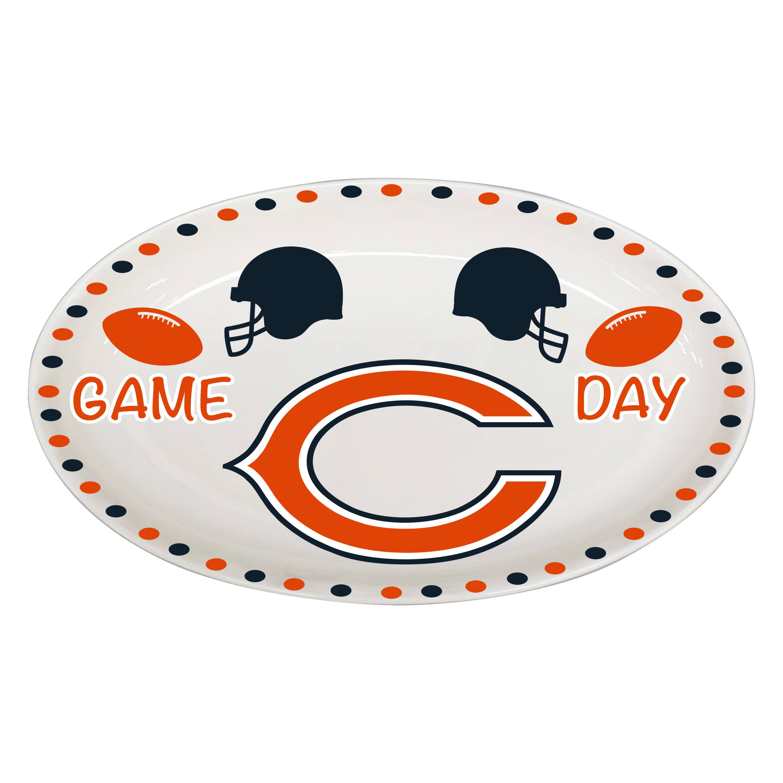 The Memory Company NFL Gameday Oval Platter