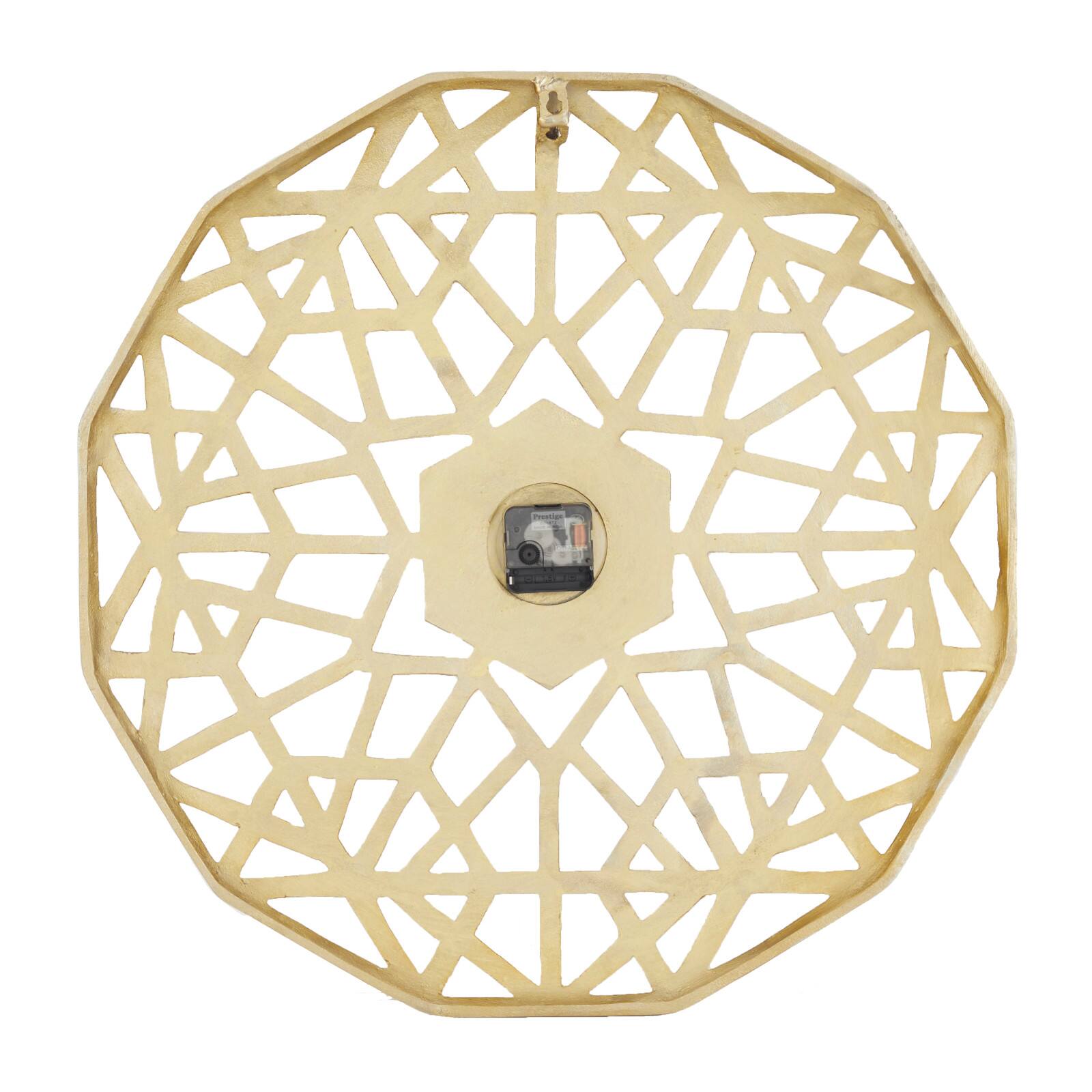 24" Contemporary Abstract Wall Clock
