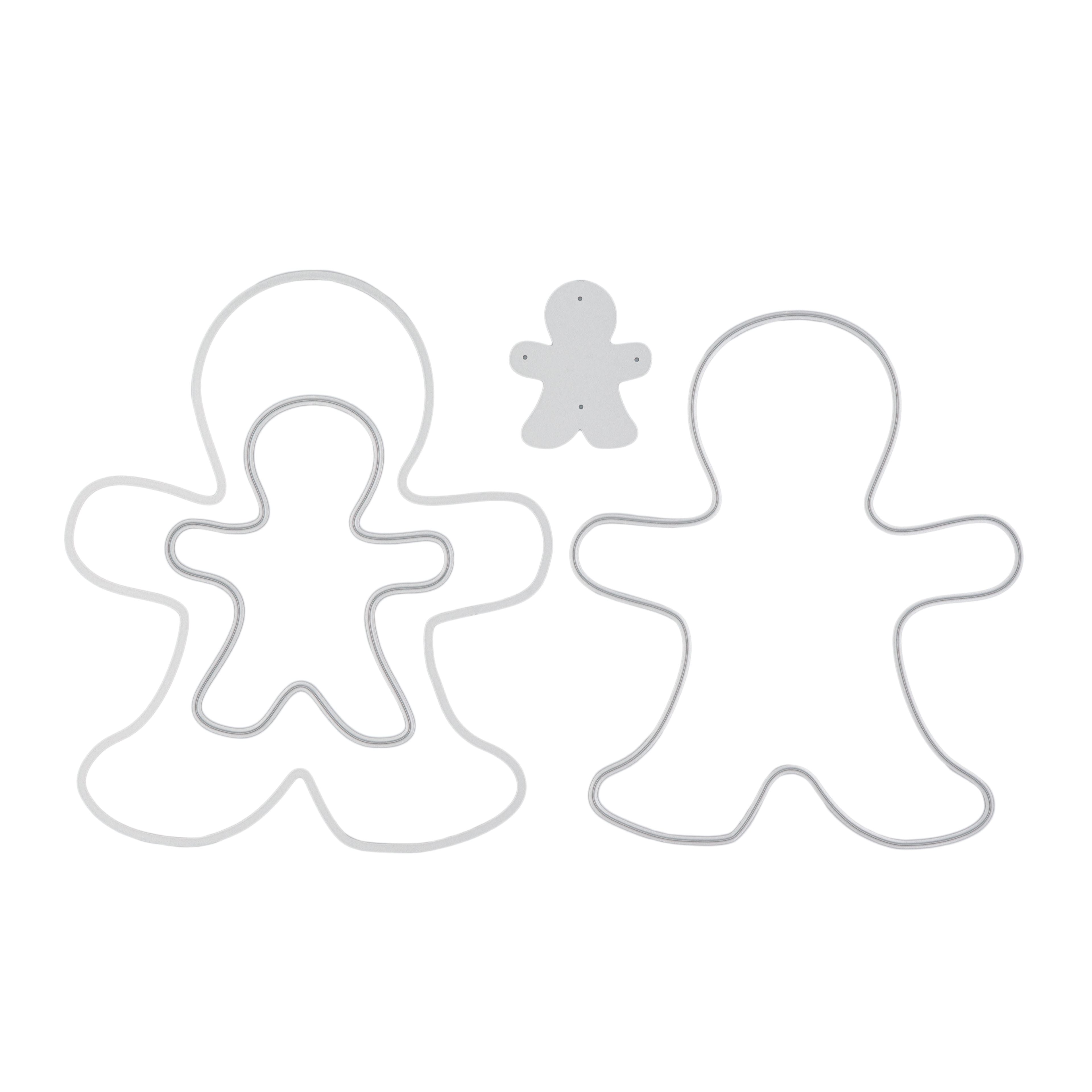 Gingerbread Man Layering Die Set by Recollections™