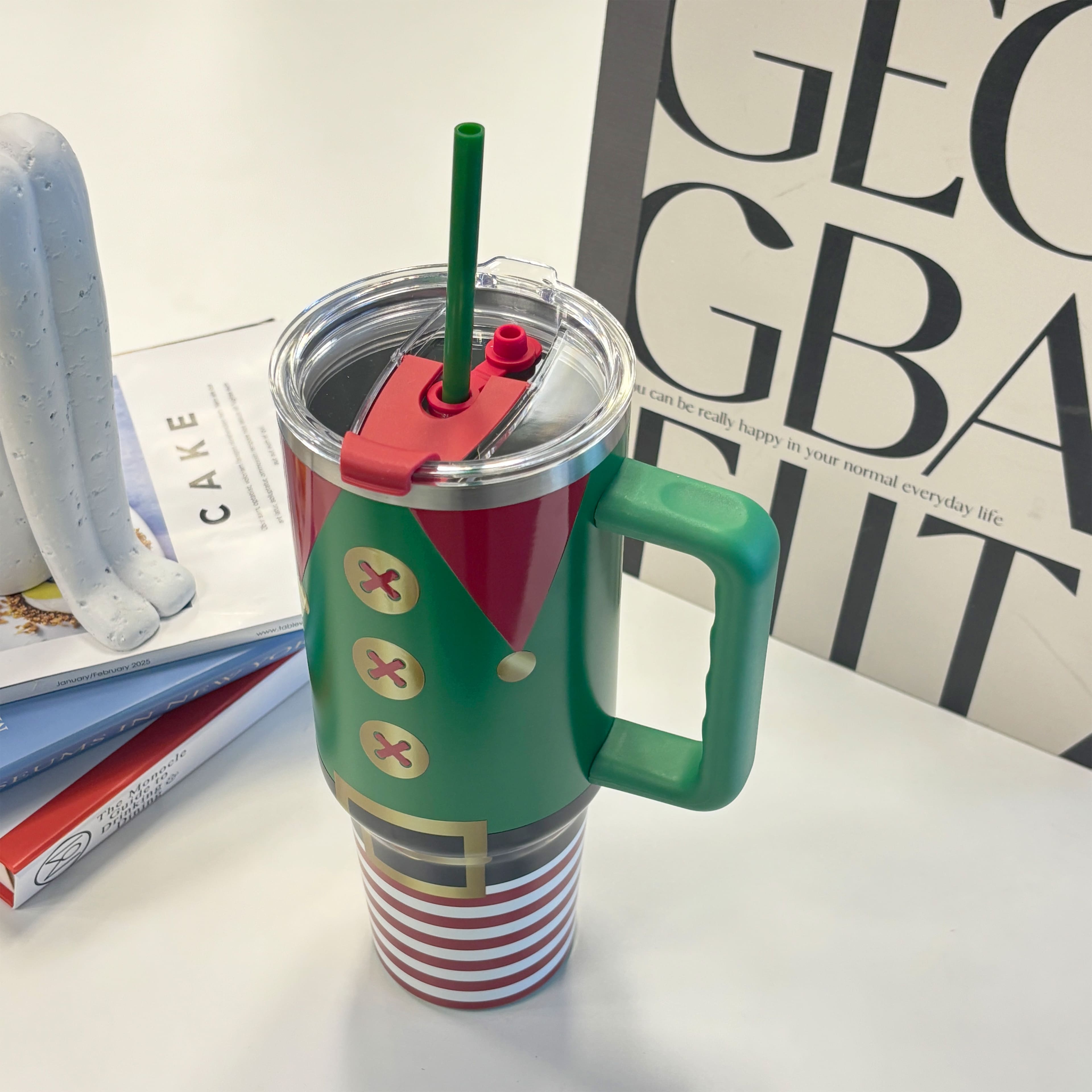 40oz. Christmas Stainless Steel Insulated Tumbler by Ashland®