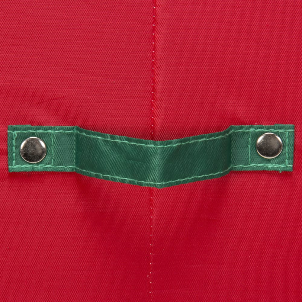 Household Essentials Red & Green Ornament Storage Box with Window