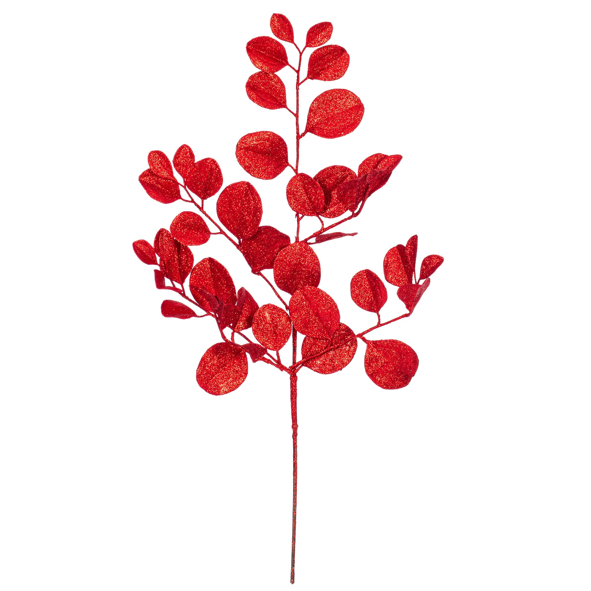 Vickerman 25" Red Artificial Dogwood Glitter Sprays, 3ct. | Michaels®