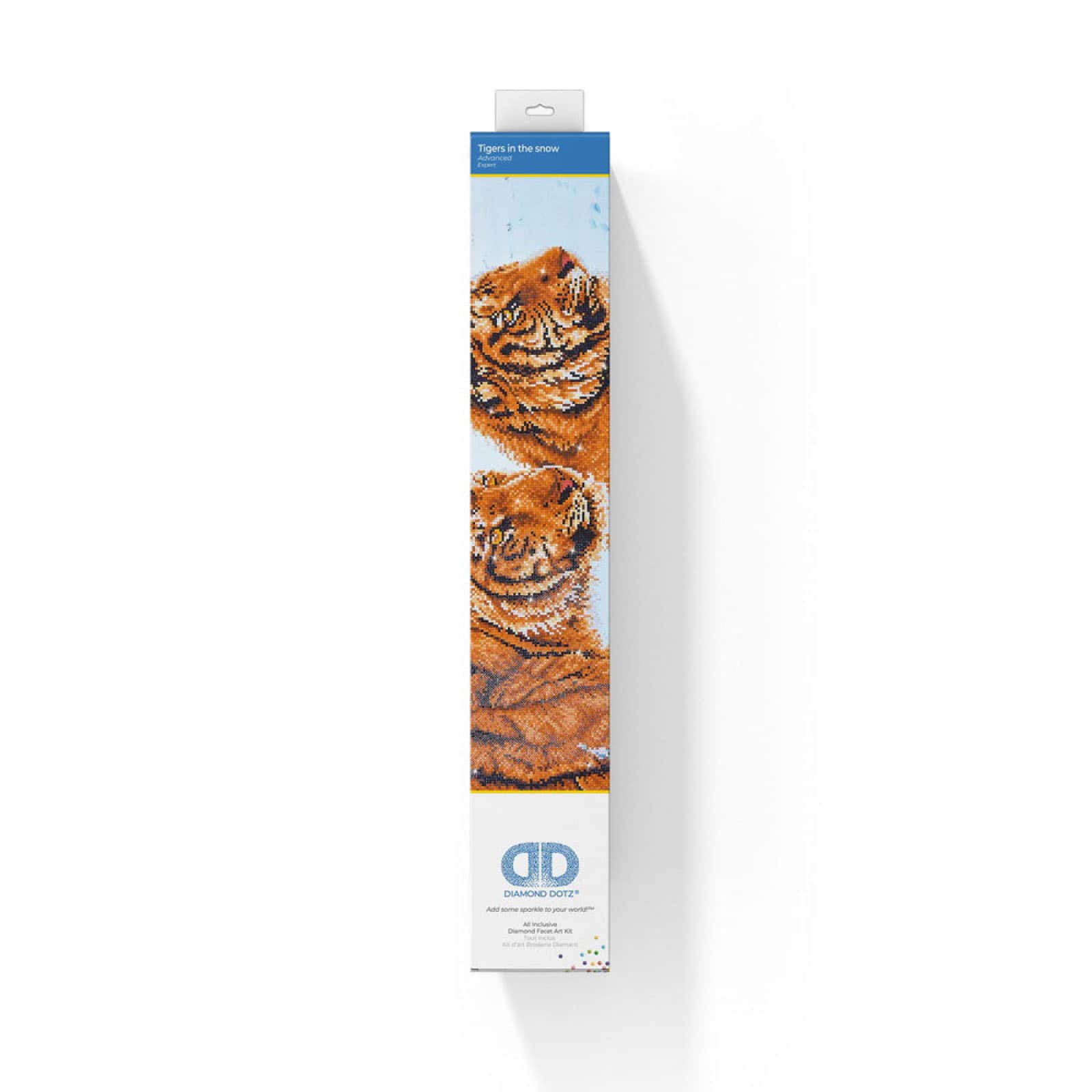 Diamond Dotz® Tigers in the Snow Diamond Painting Kit