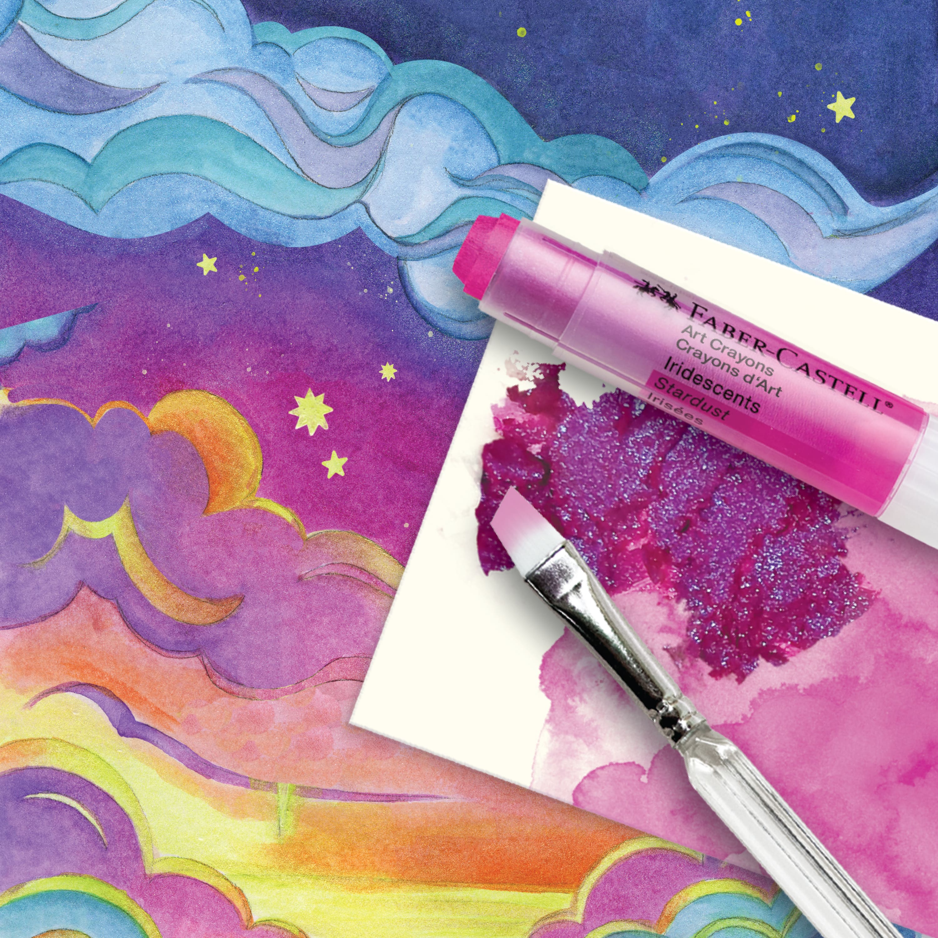 Faber-Castell® Watercolour & Mixed Media Art Crayon Set