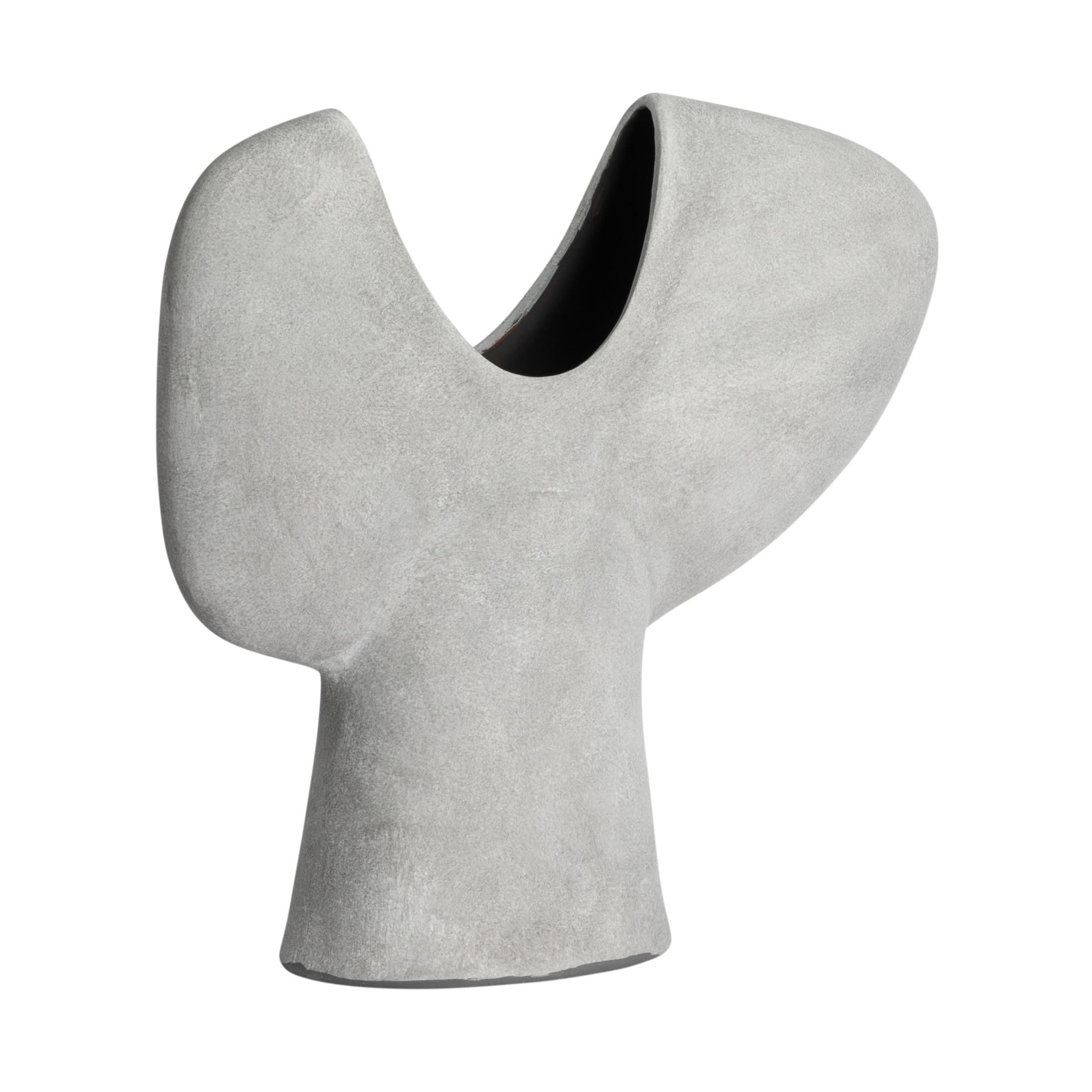 Hello Honey® 16" Modern Terra Cotta Abstract Vase