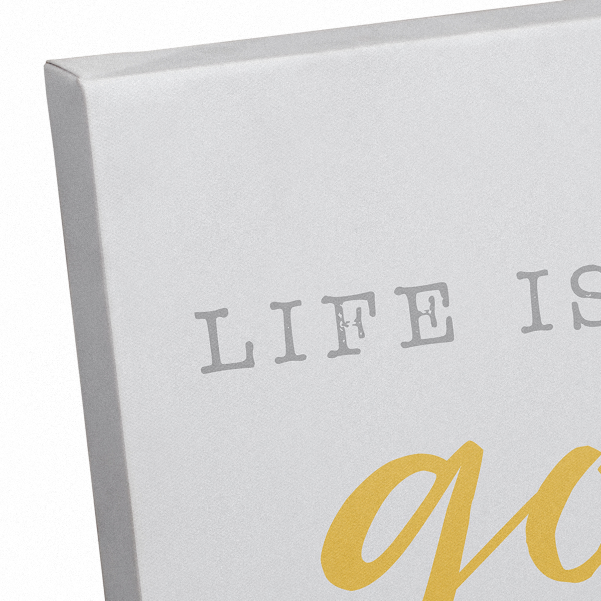 Life is Golden When You Have a Doodle Canvas Wall Art