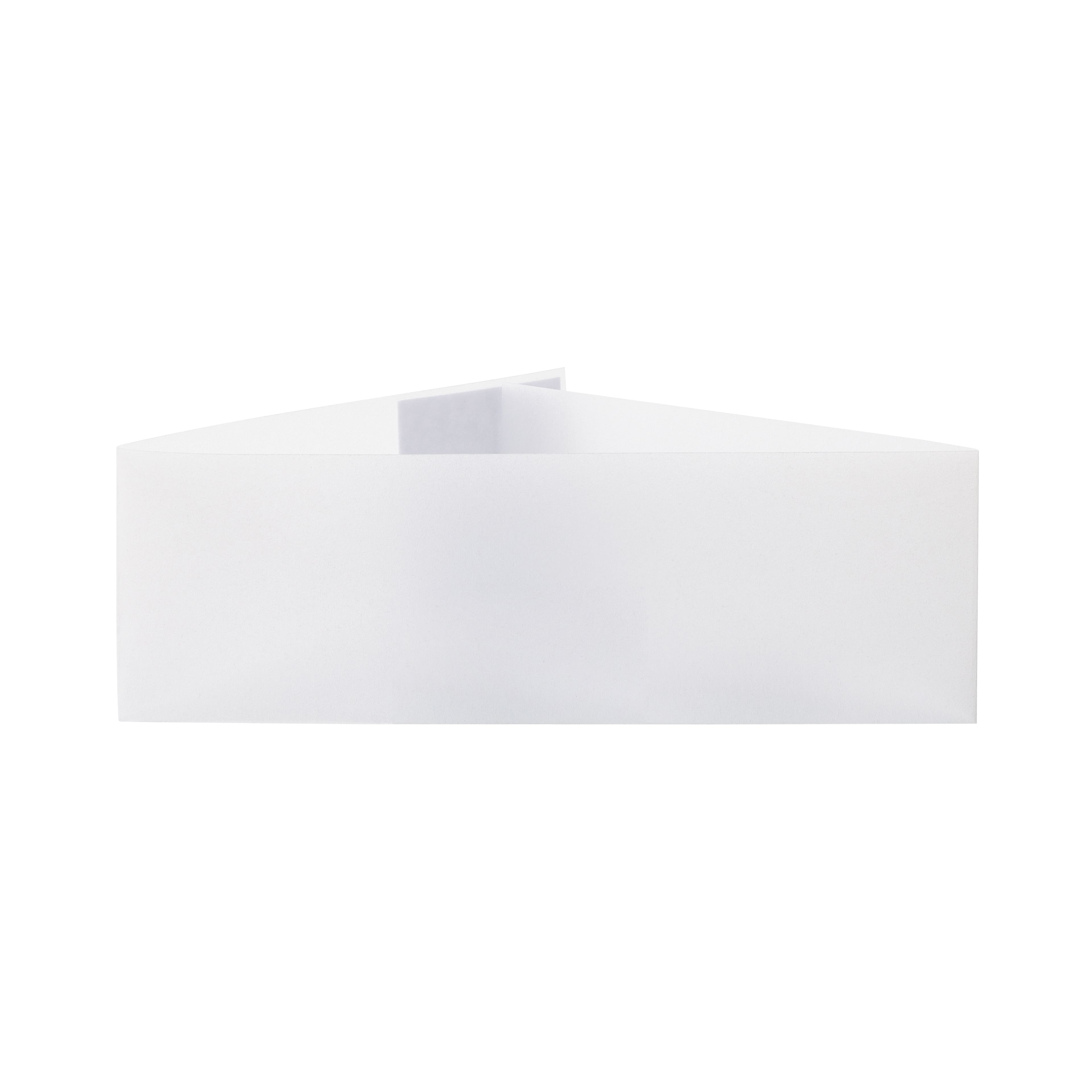 A2 White Vellum Belly Bands by Recollections™, 10ct.