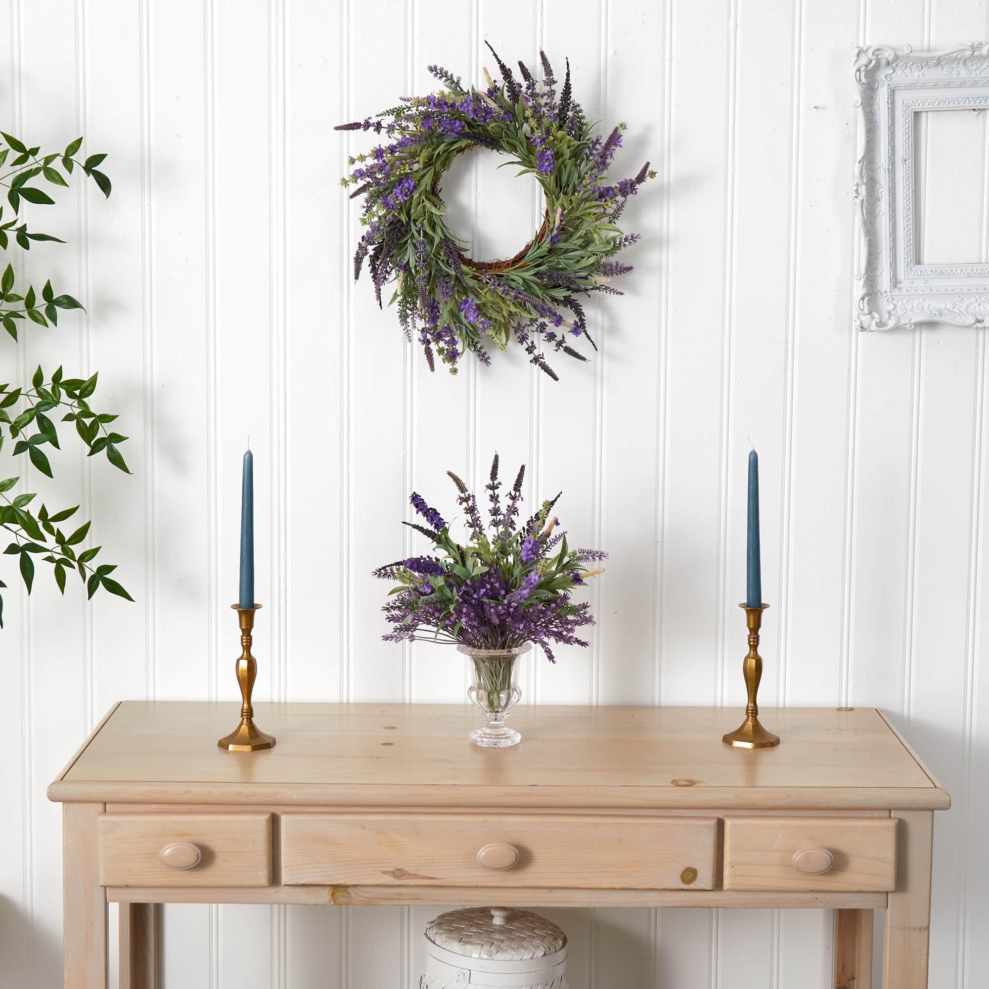 18” Lavender Wreath