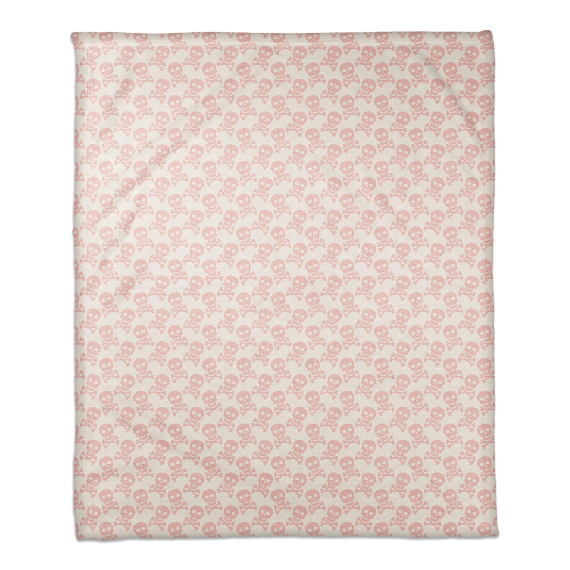 Skull & Crossbones Fleece Throw