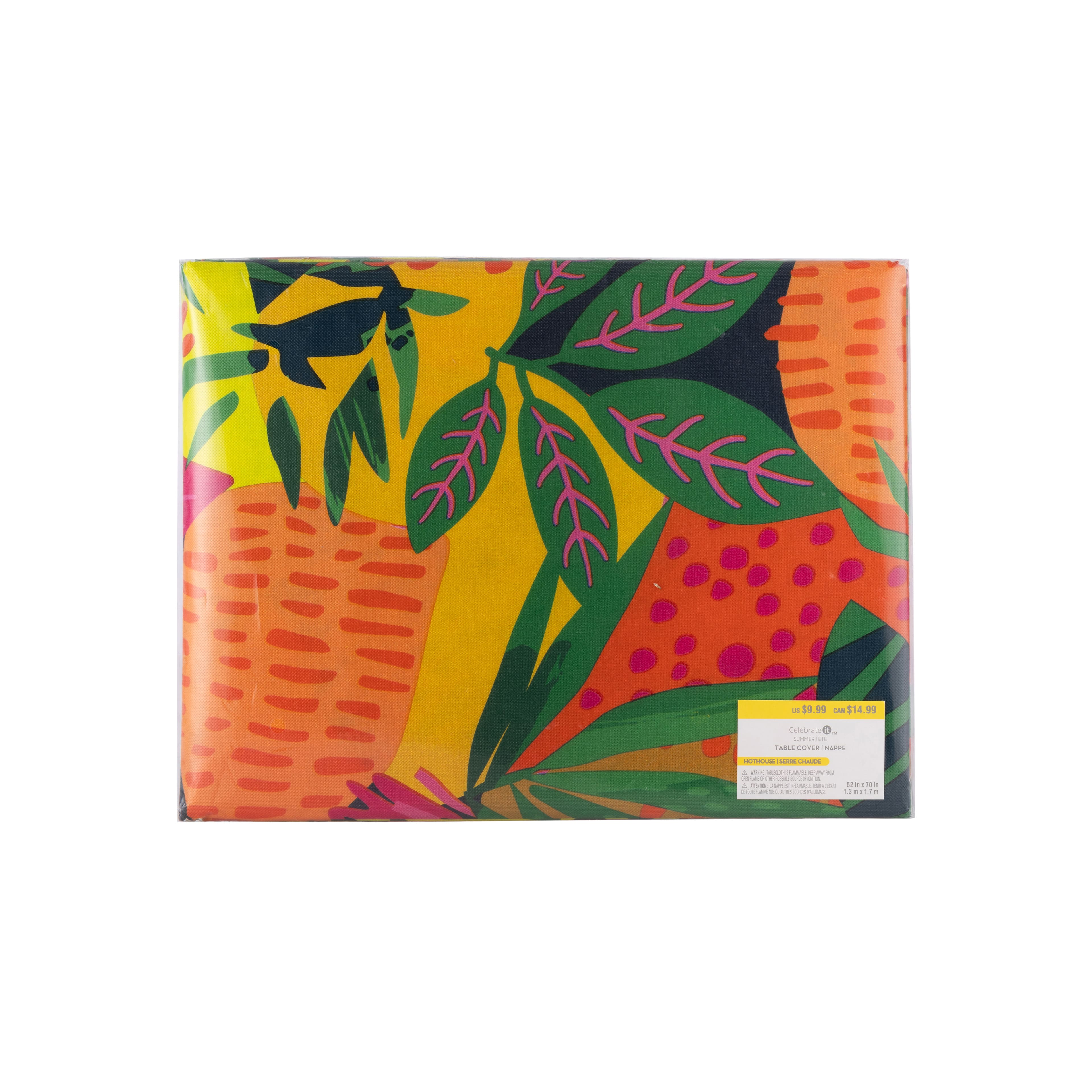 52" x 70" Hothouse Floral Table Cloth by Celebrate It™
