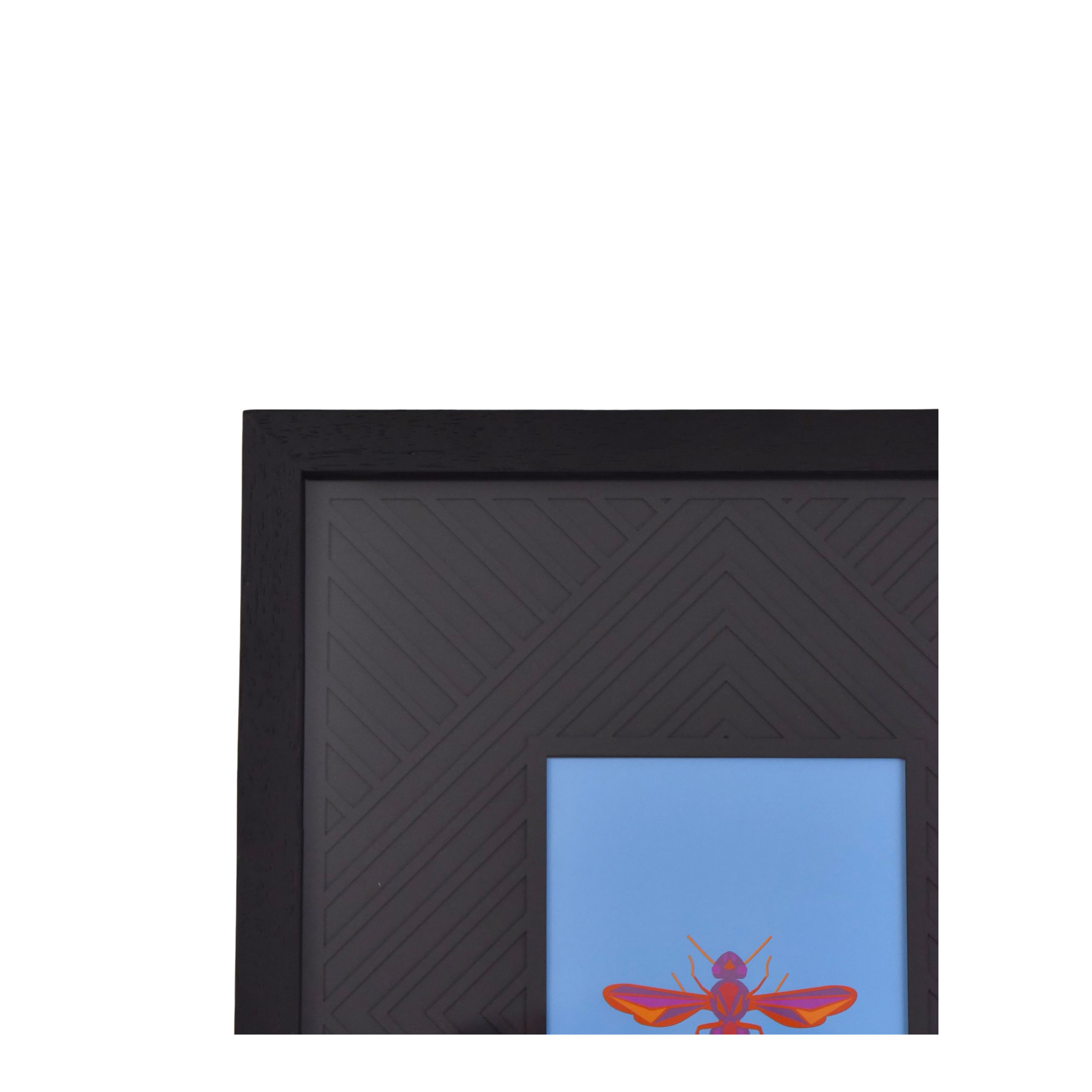 Jonathan Adler x Michaels 5" x 7" Black Diamond Matted Wood Wall Frame