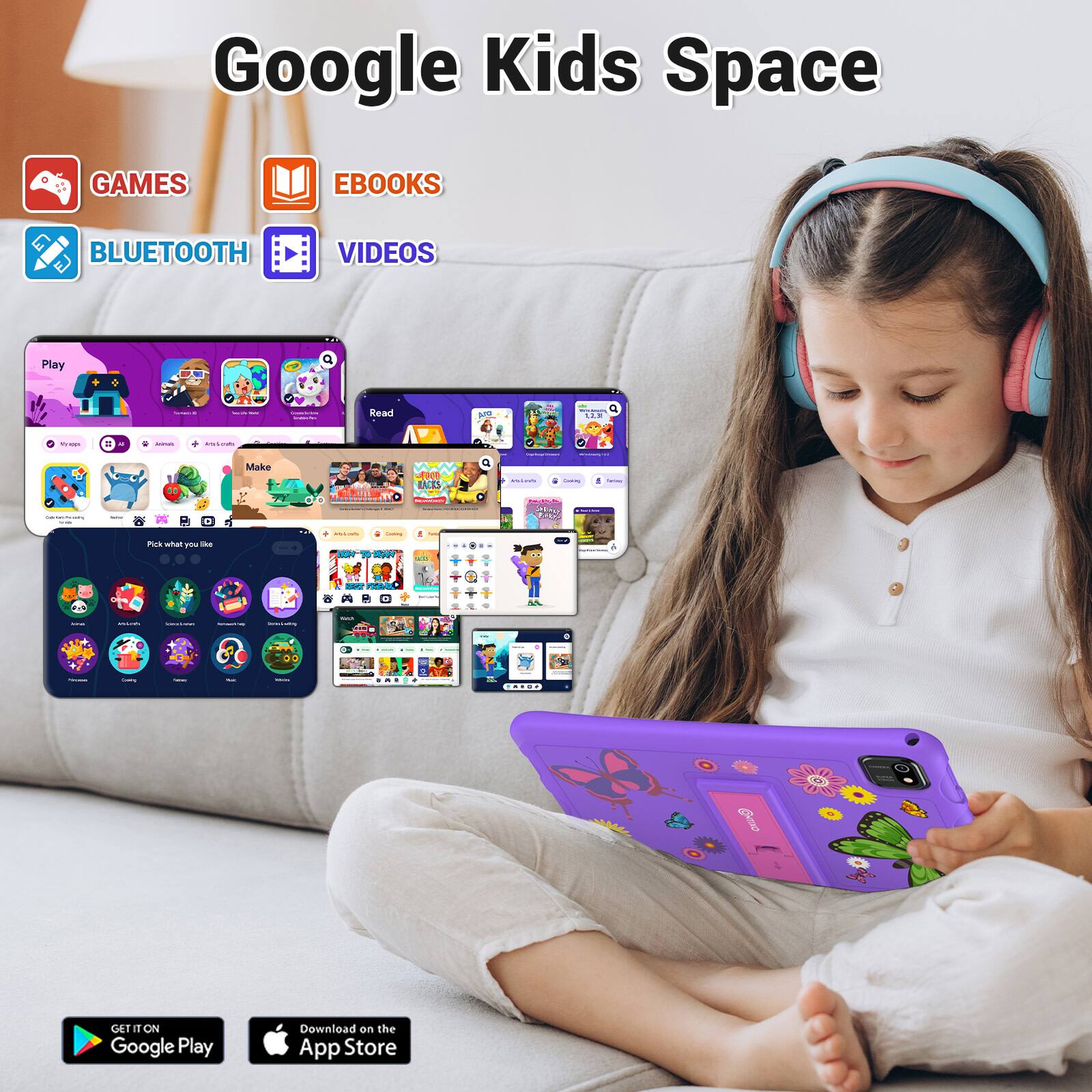 Contixo K103A Kids HD Tablet