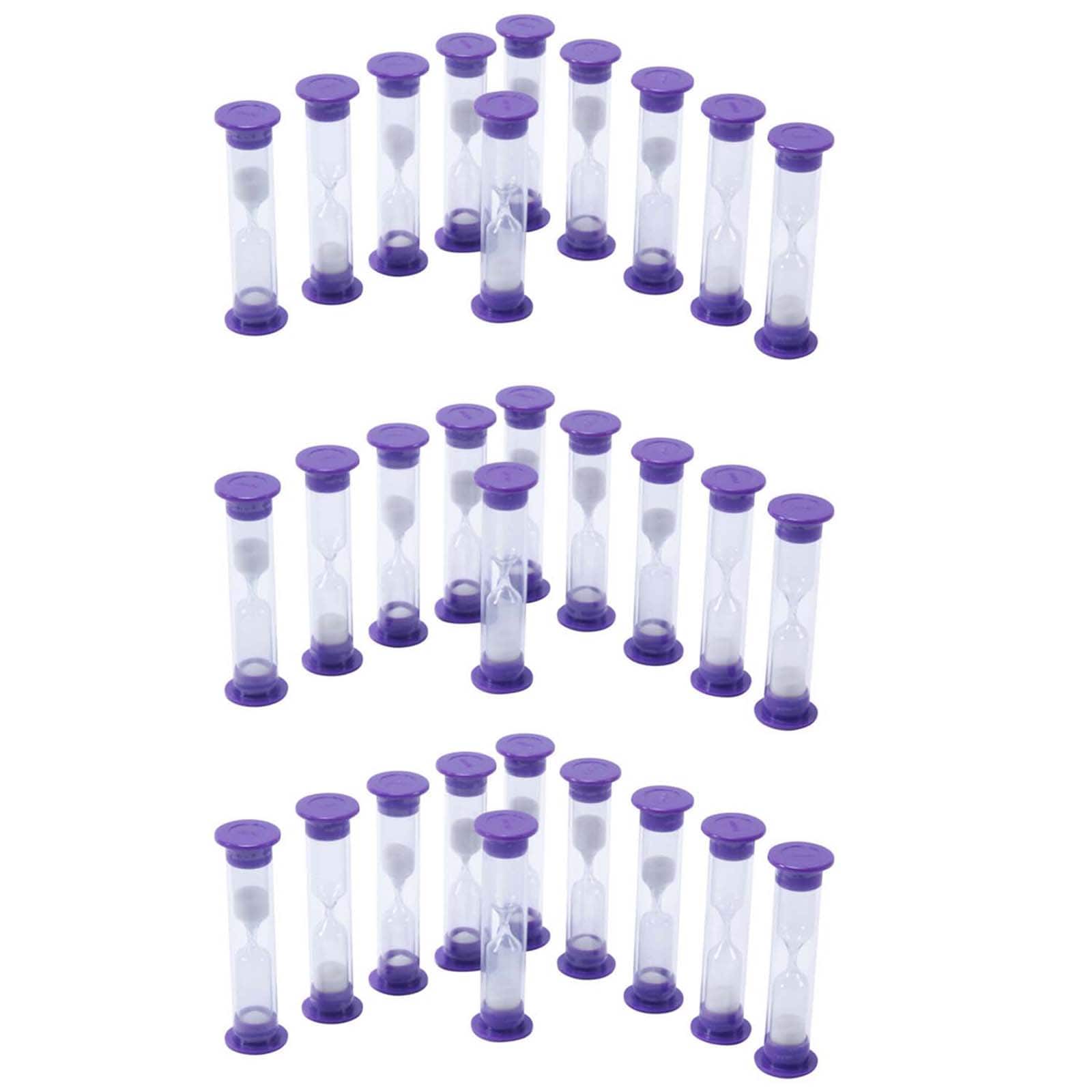 Learning Advantage™ Sand Timers - 3 Minute - 3 Sets of 10