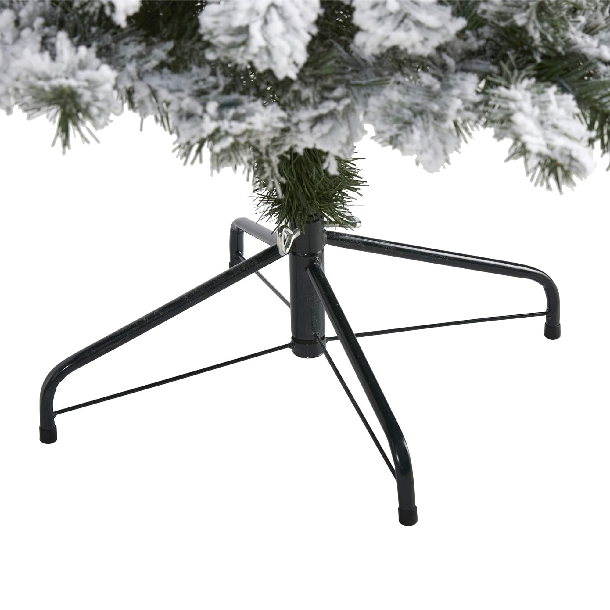 5ft. Unlit Flocked West Virginia Fir Artificial Christmas Tree