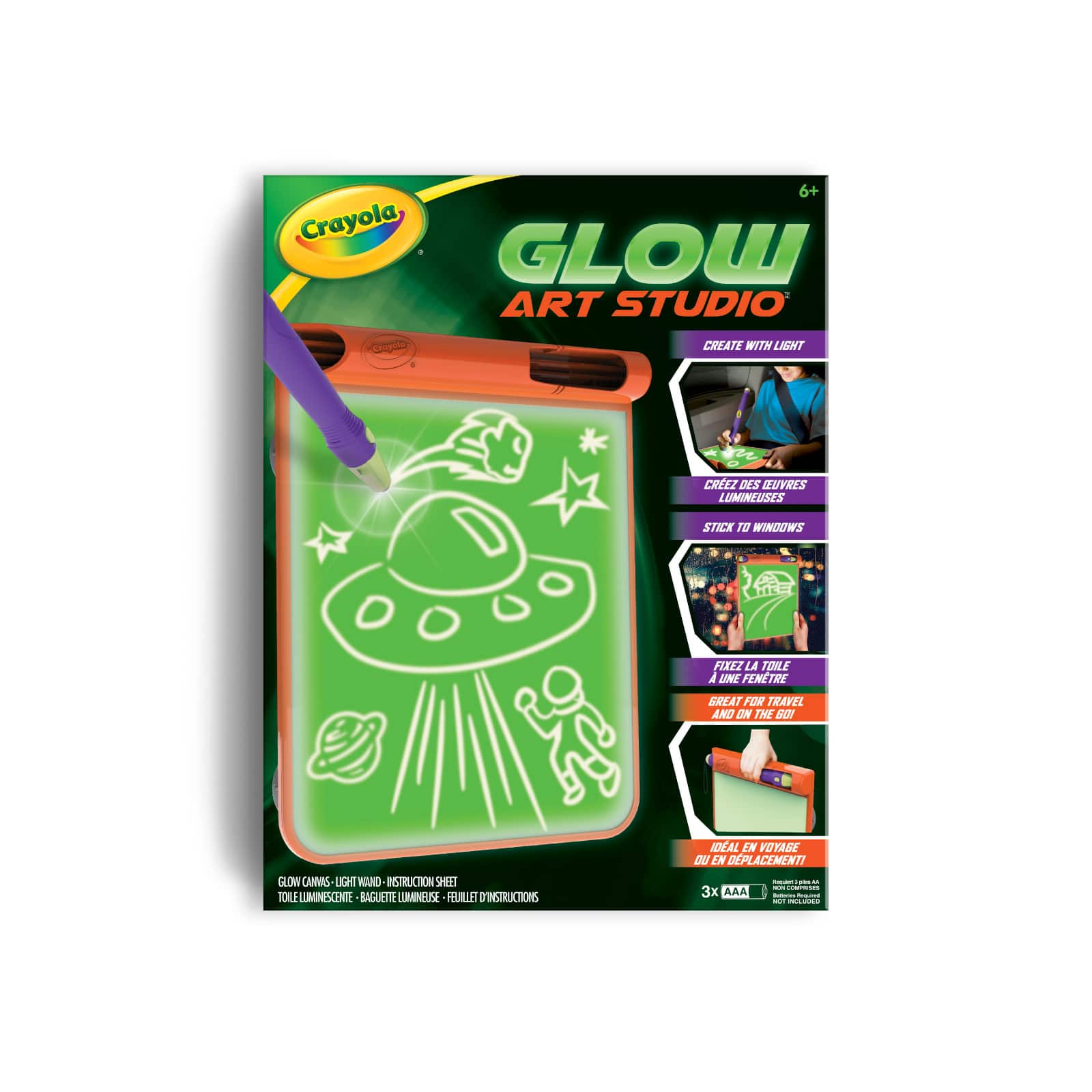 Crayola® Glow Art Studio™ Canvas Set