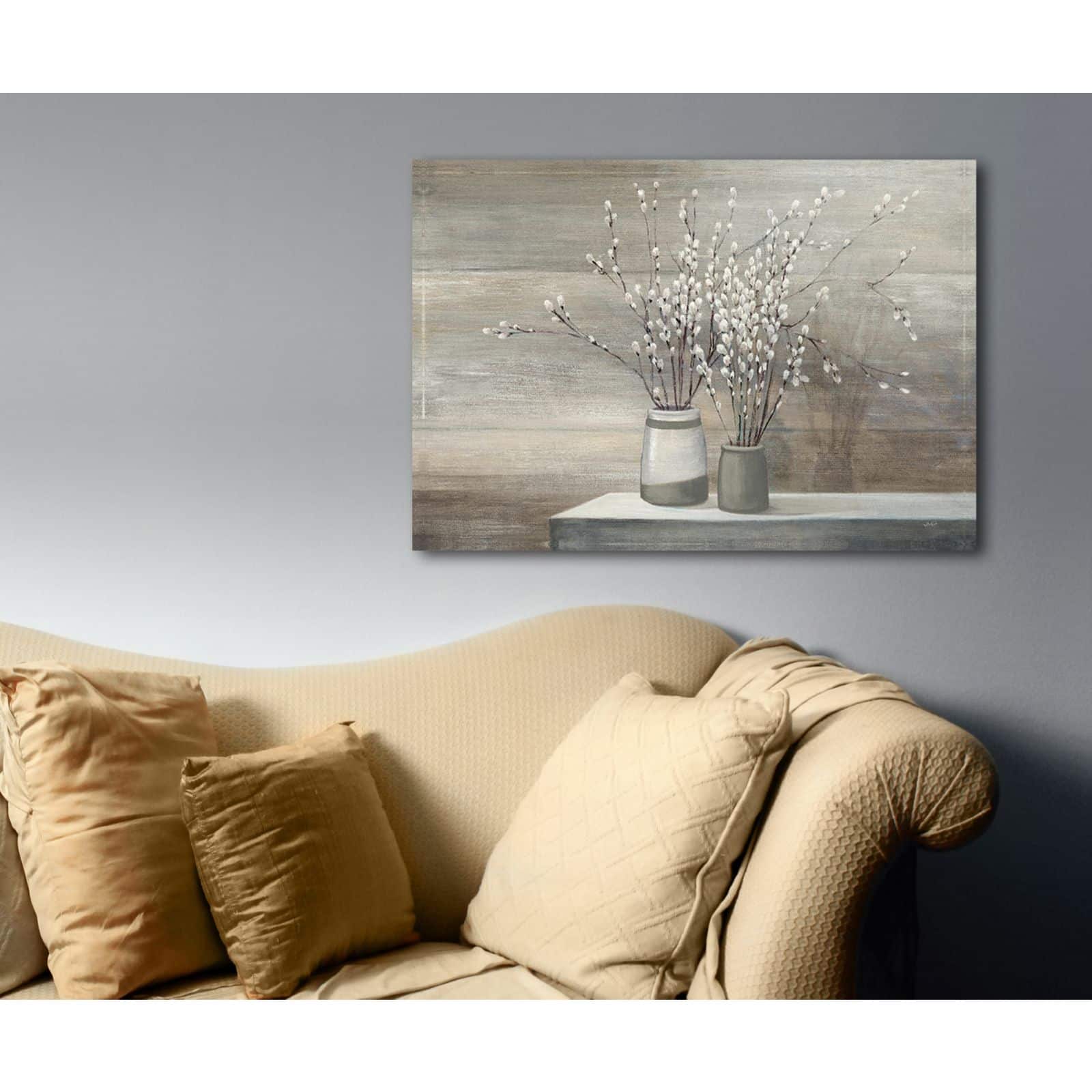 Stupell Industries Pussy Willow Still Life Wall Art