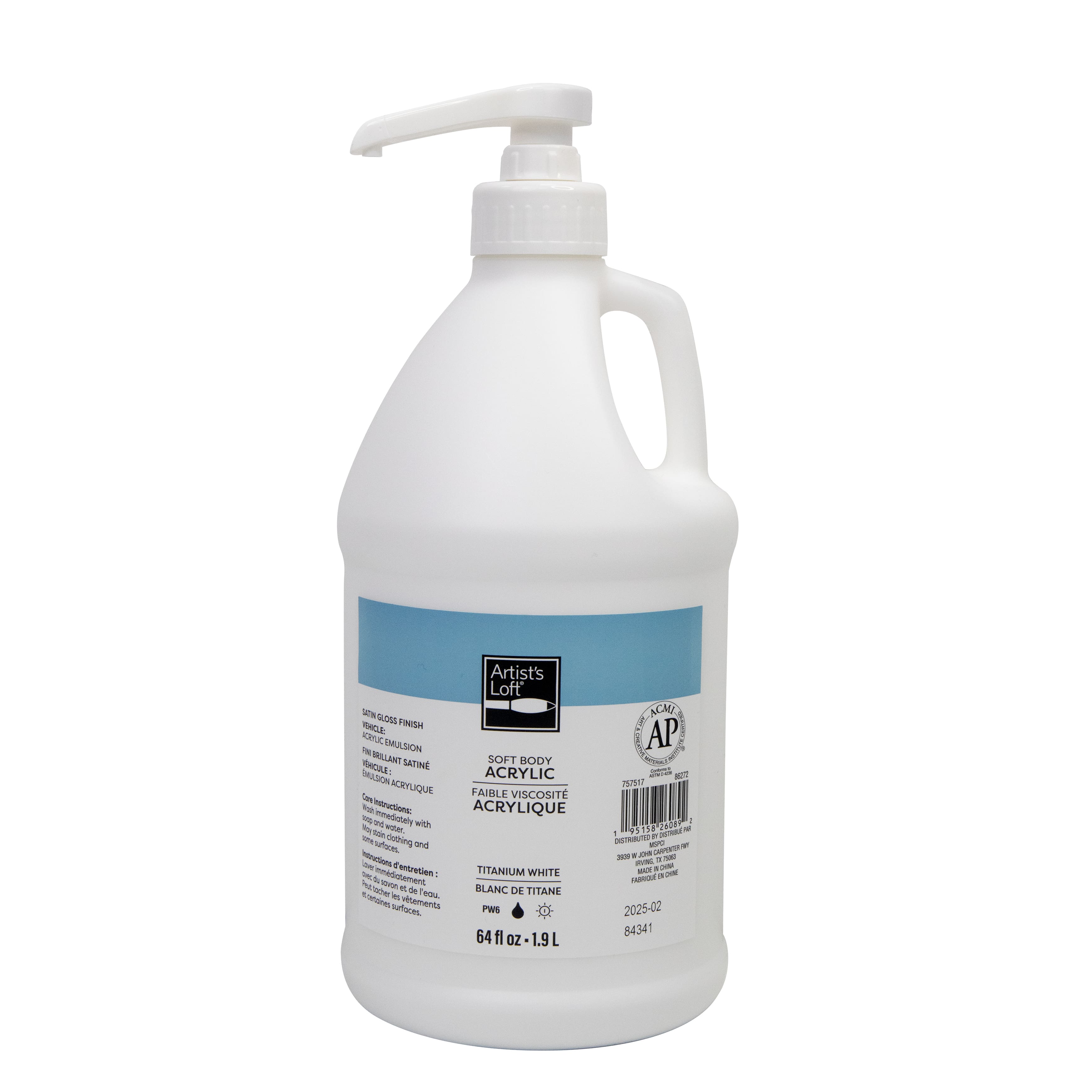6 Pack: 64oz. Soft Body Acrylic Paint by Artist's Loft®