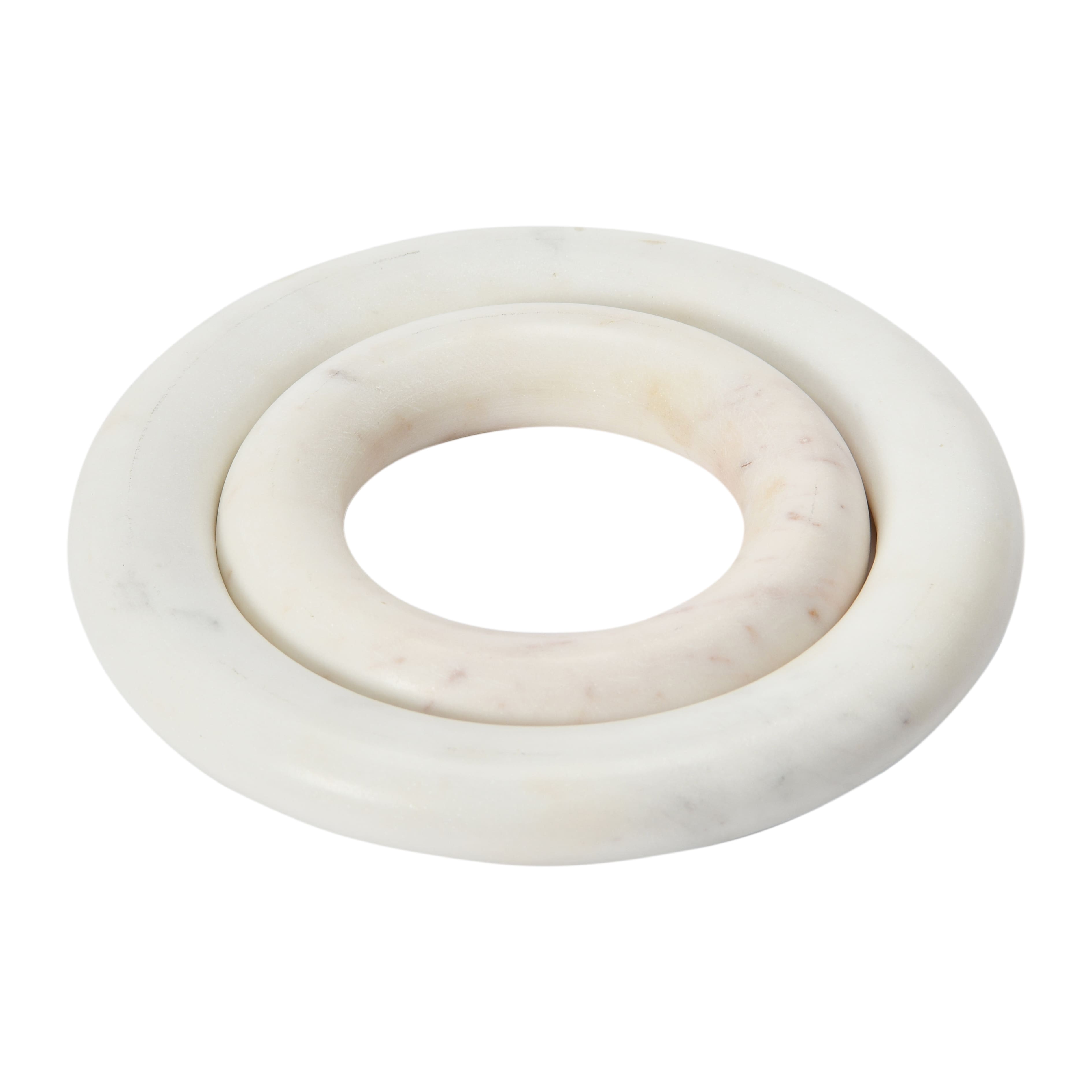 Hello Honey® Marble Dining Table Trivet Set