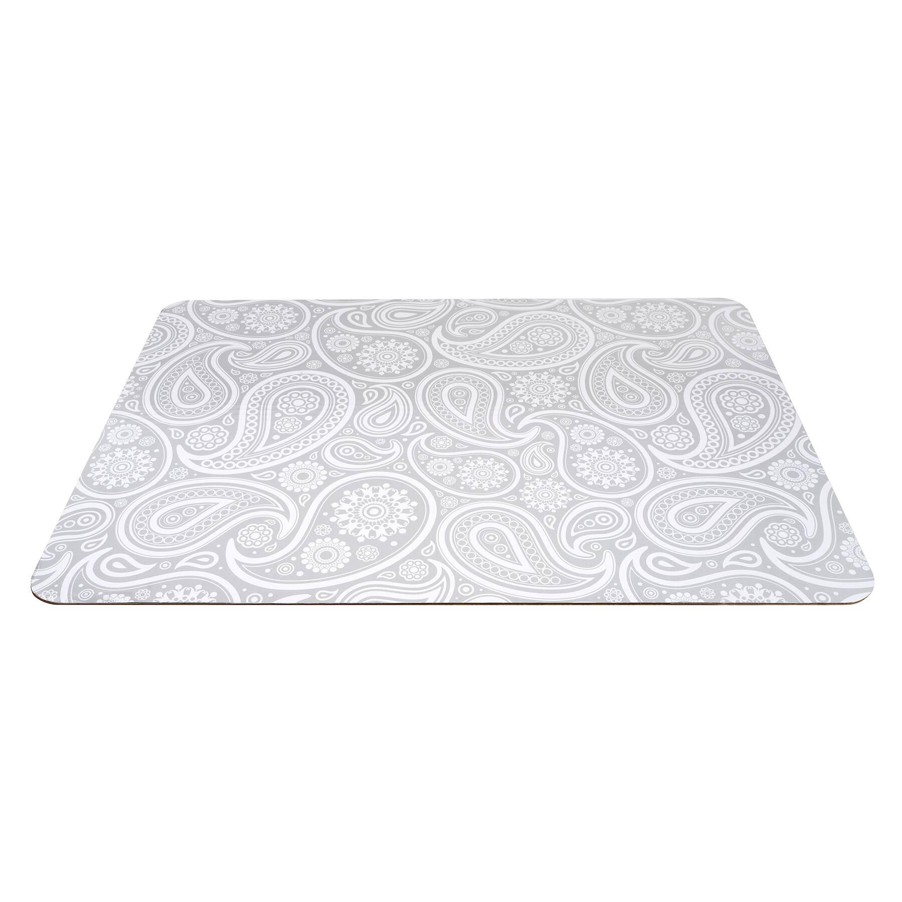 Silver Paisley Cake Boards by Makery®