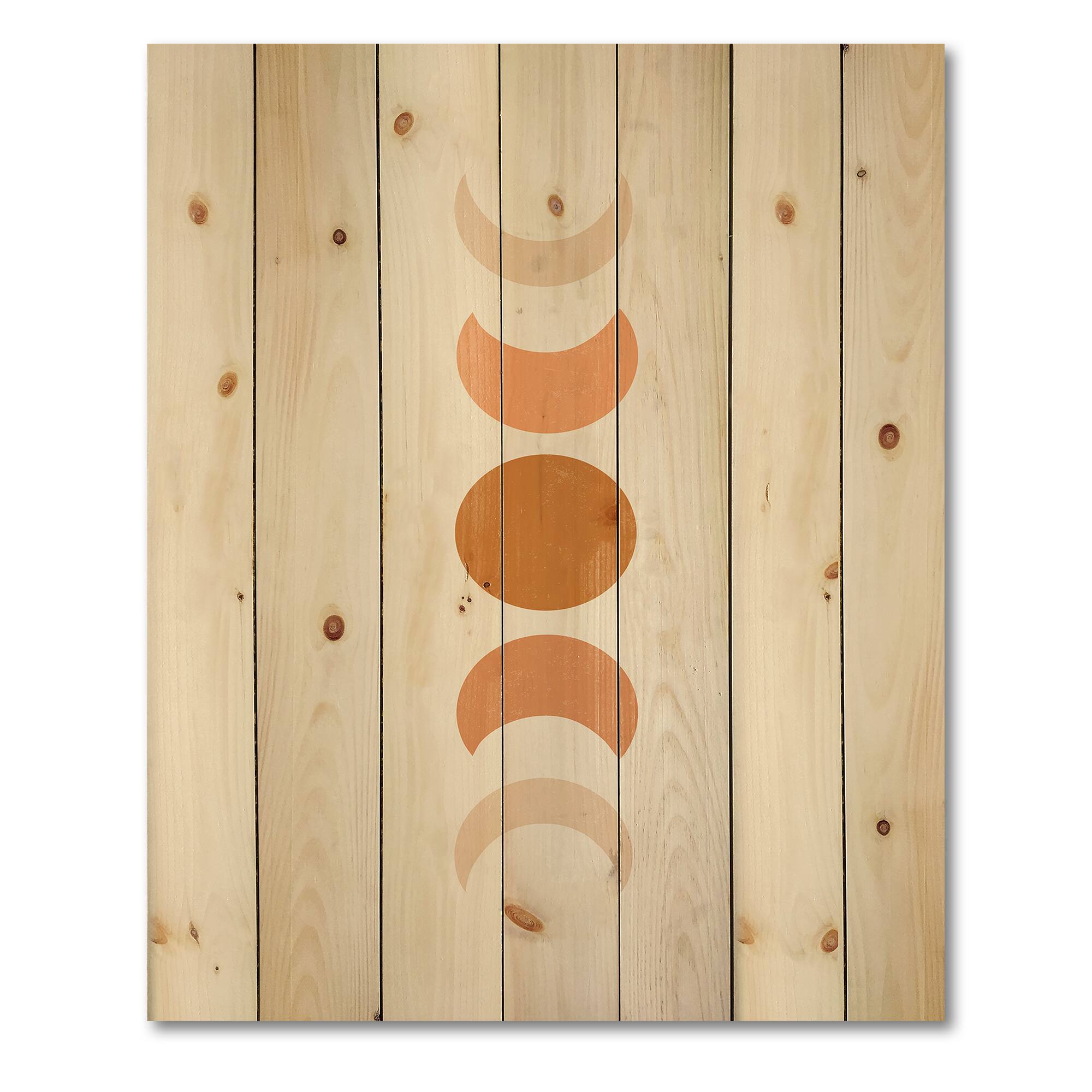 Designart - Minimalist Moon Phases