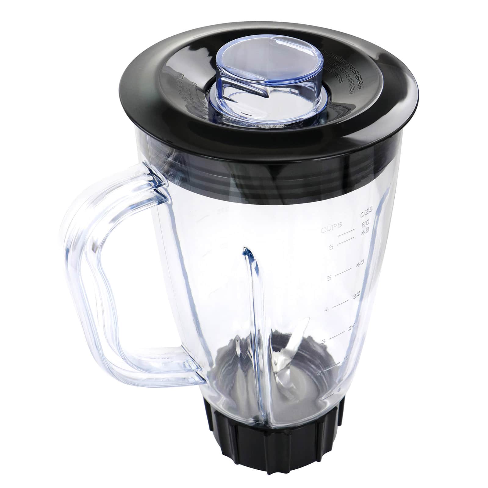 Better Chef Black 50oz. 10-Speed 350-Watt Plastic Jar Blender