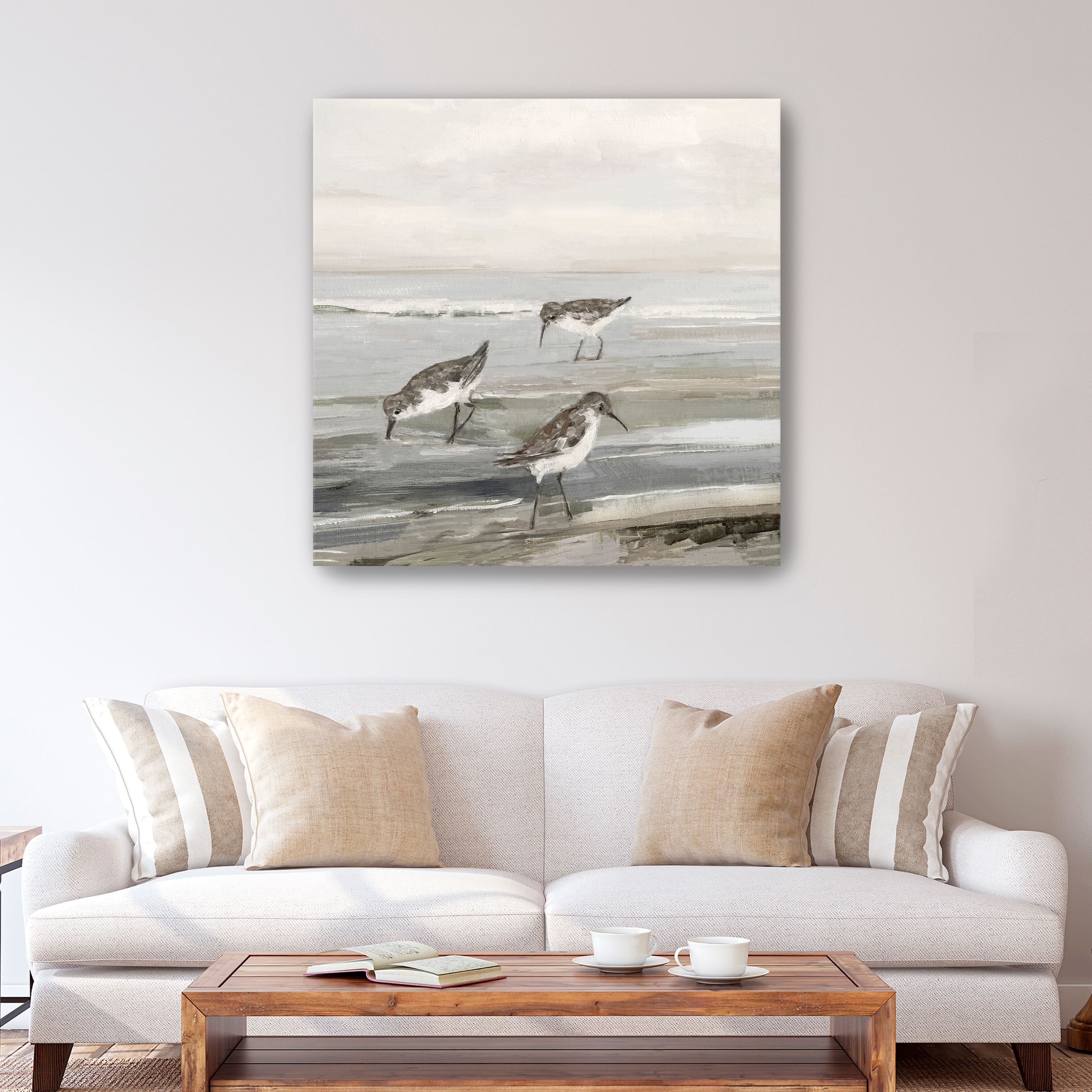 Evening Beach II Canvas Giclee