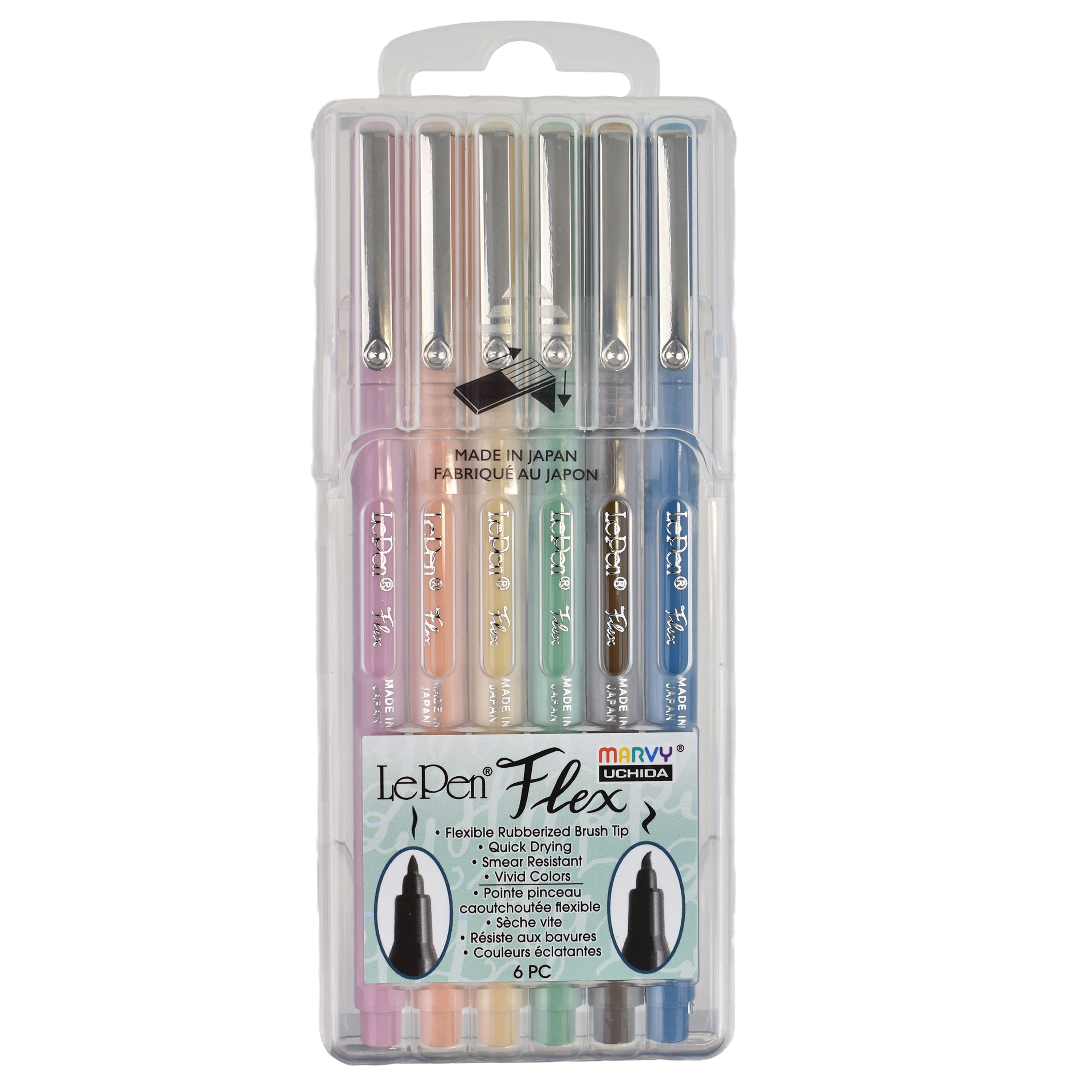Marvy® Uchida LePen® Flex 6 Color Retro Set