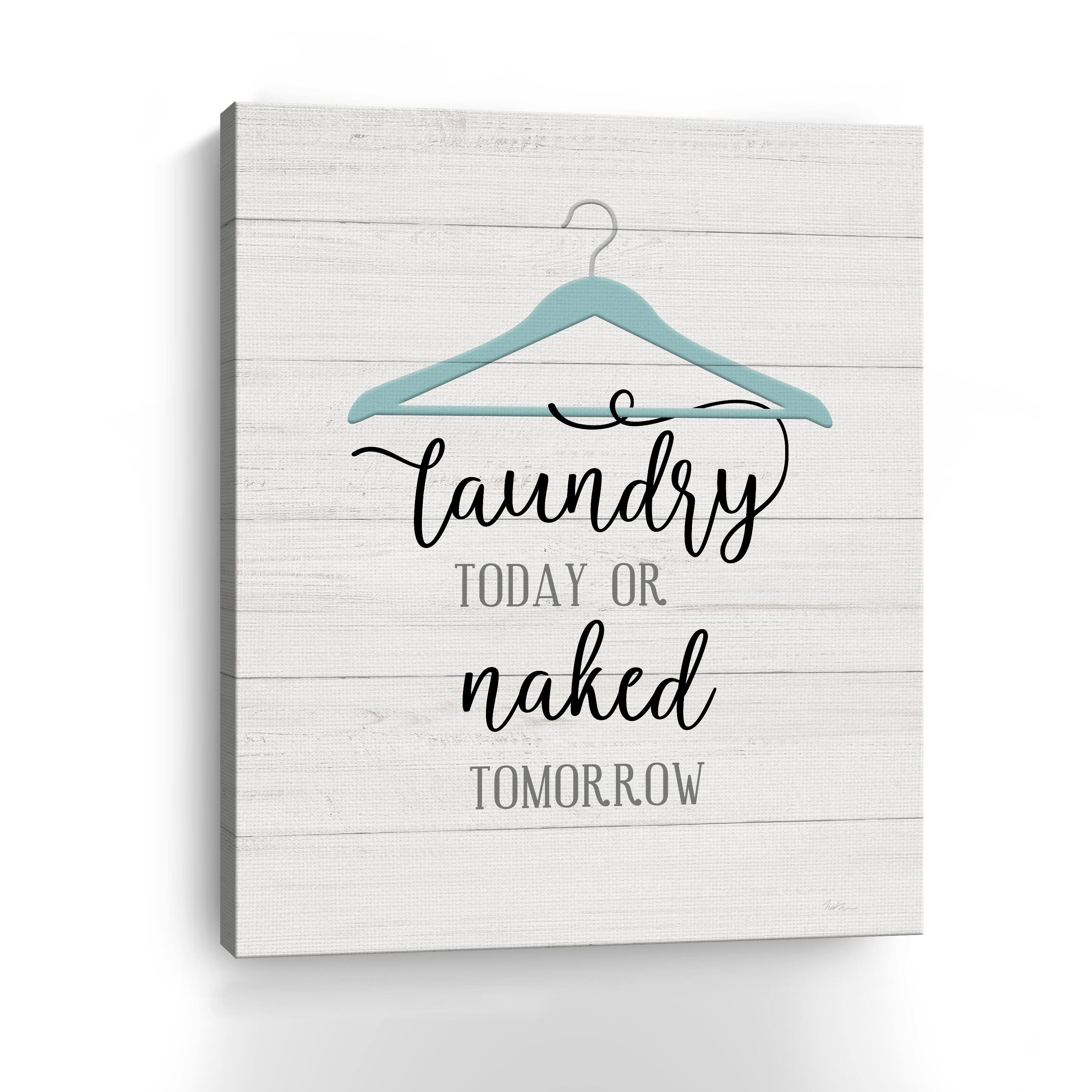 Naked Tomorrow Canvas Giclee