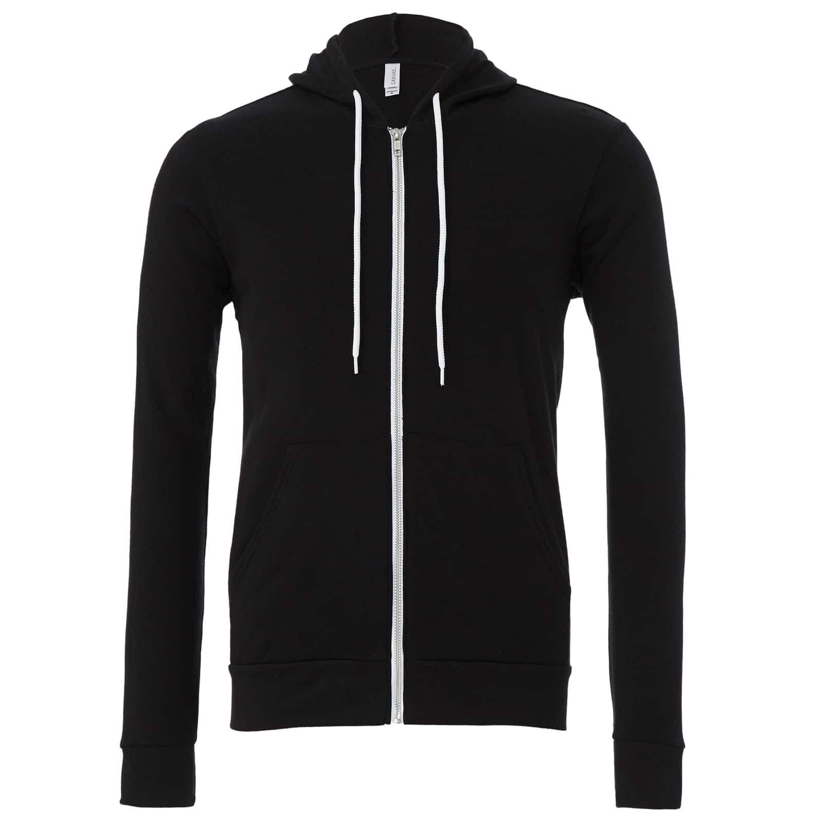 BELLA+CANVAS® Cotton Fleece Full-Zip Adult Unisex Hoodie