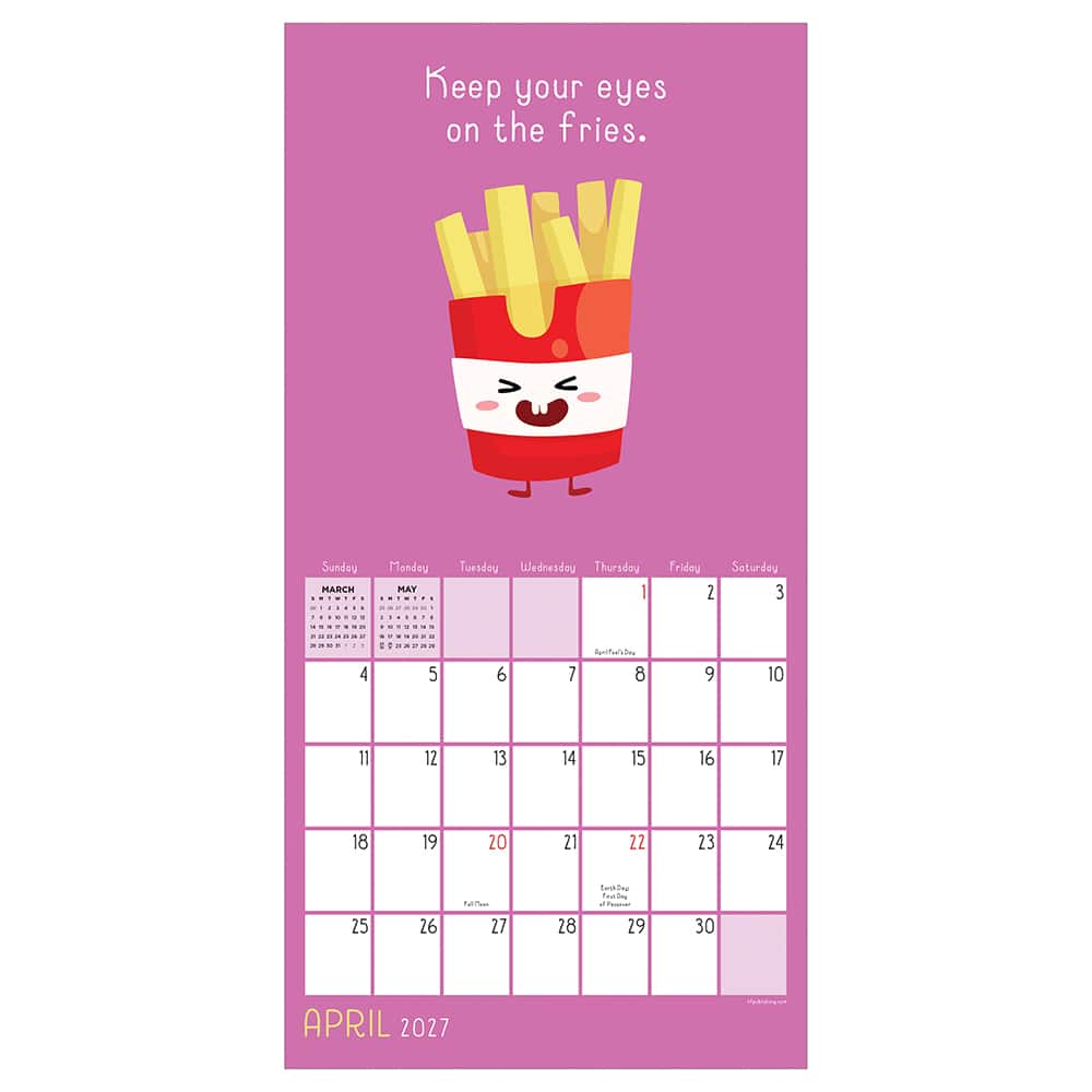 2027 Puns Mini Calendar