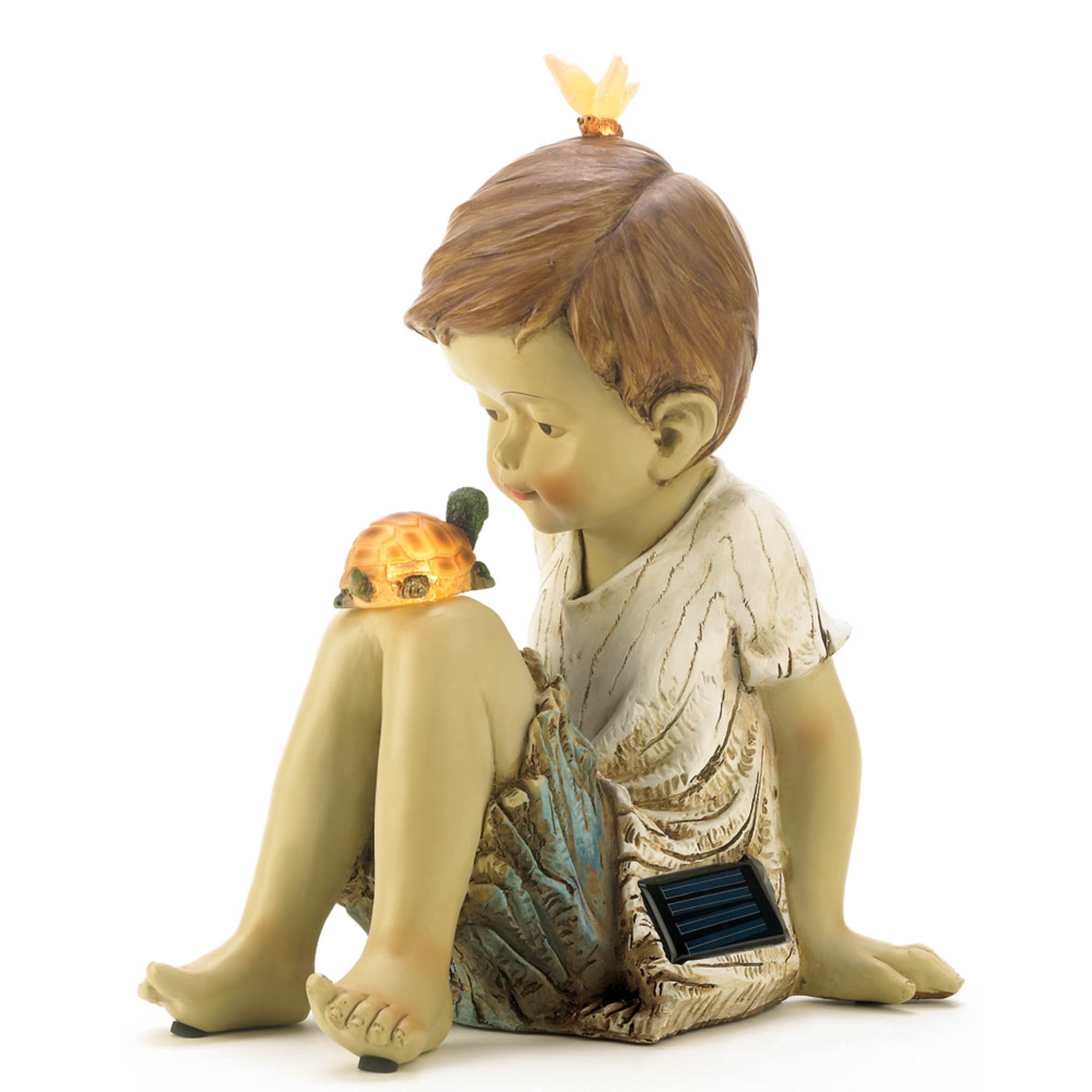 10.5" Making Friends Solar Sculpture
