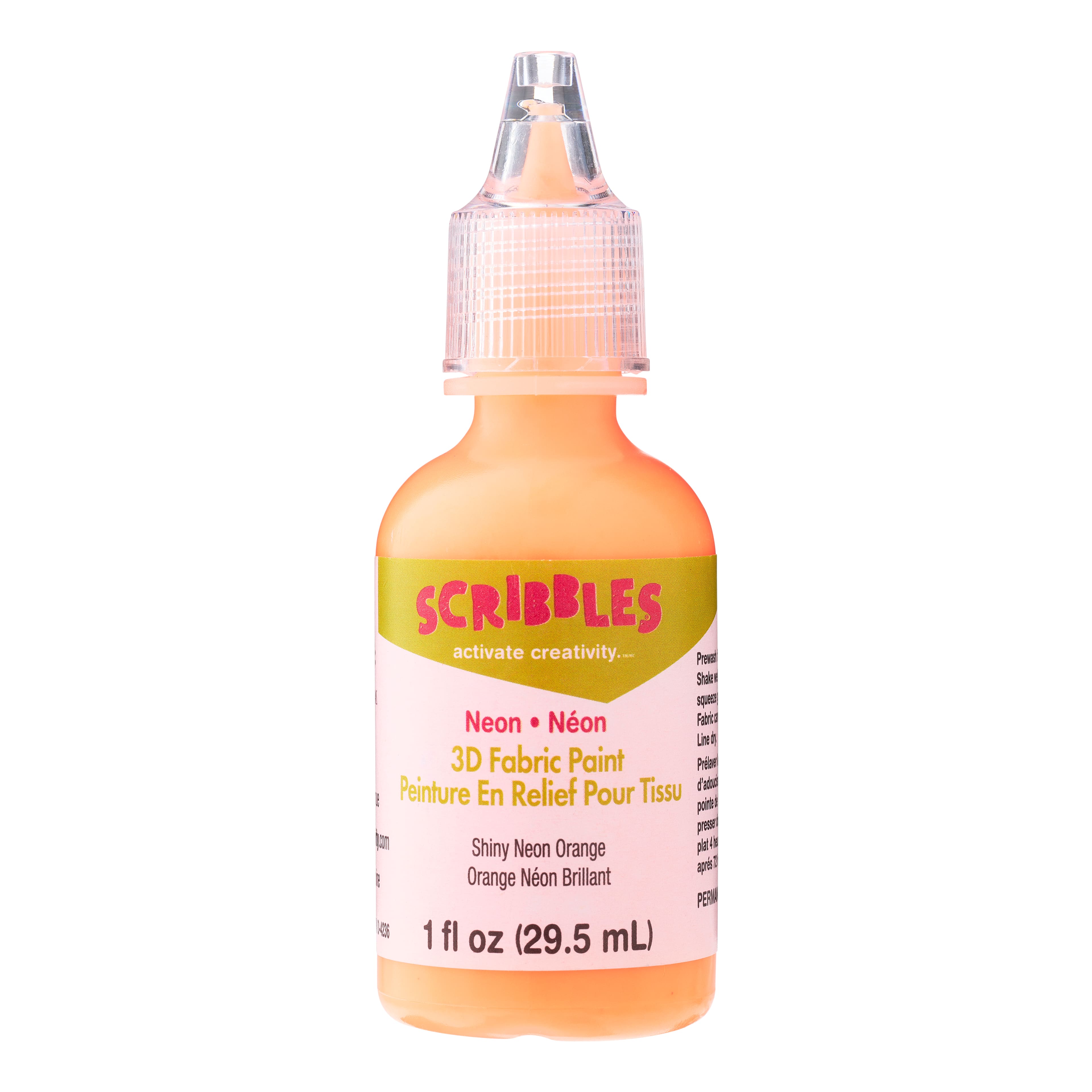 Scribbles® Neon 3D Fabric Paint
