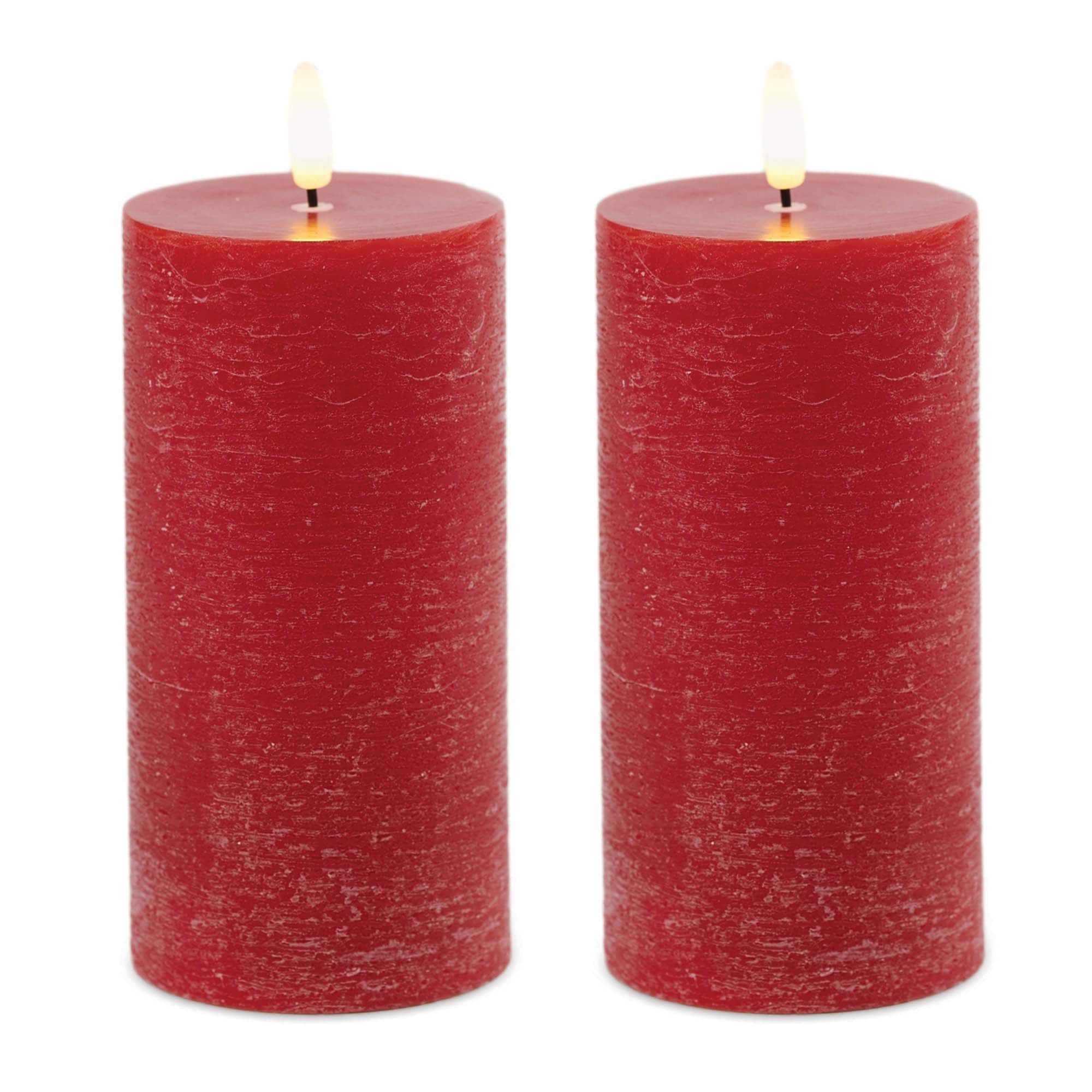 3" x 6" FIA WICK Pillar Candles, 2ct.