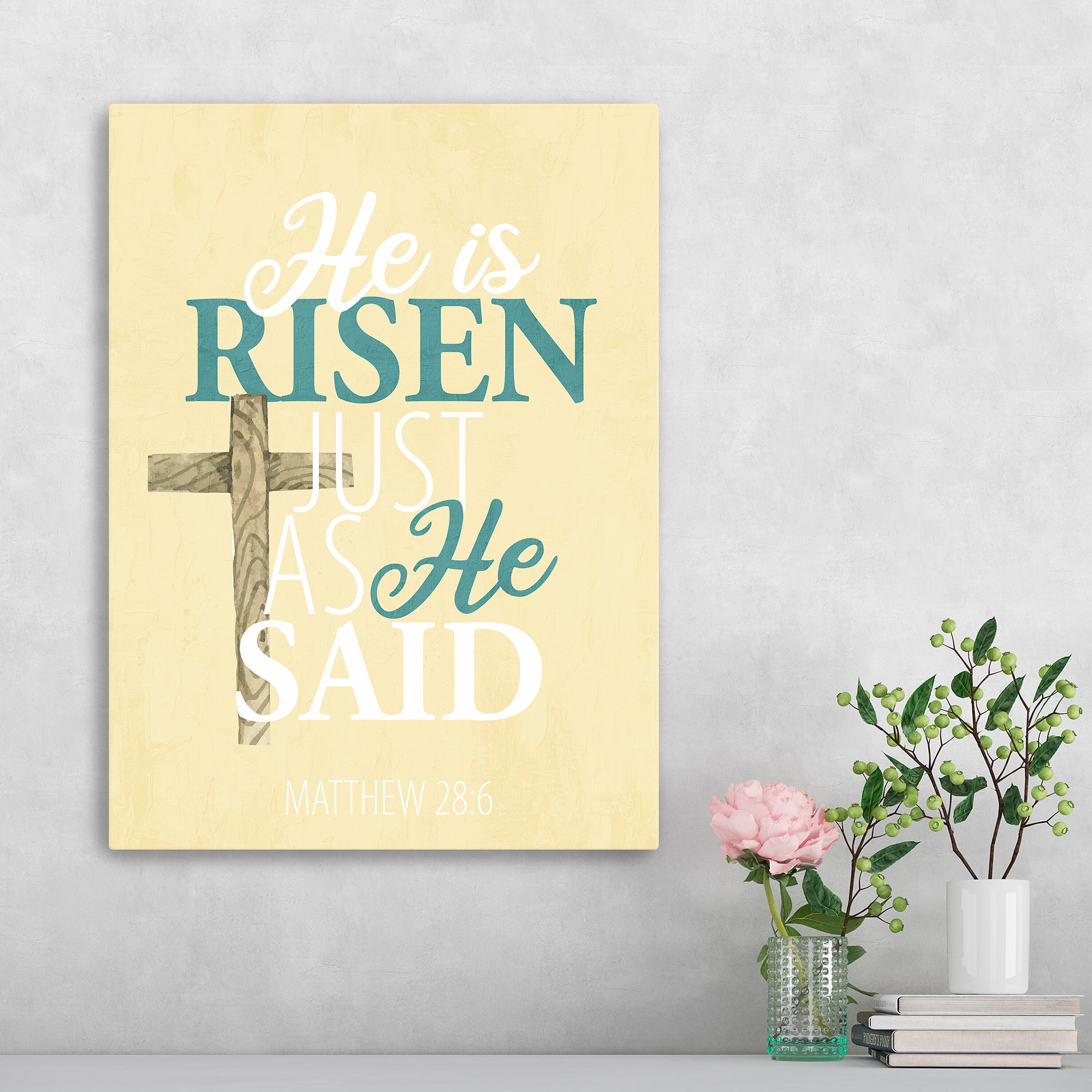Lumaprints Risen Canvas Giclée Art