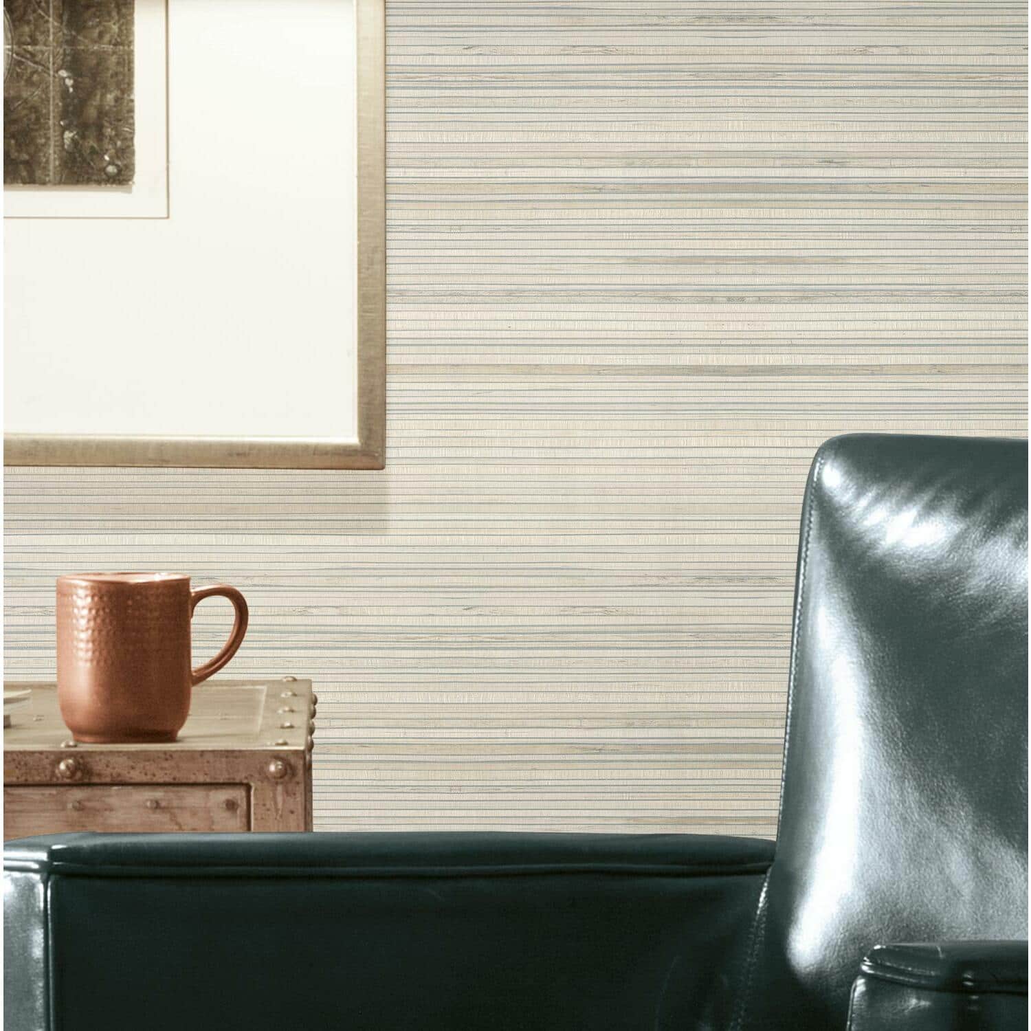 RoomMates Faux Bamboo Grasscloth Peel & Stick Wallpaper