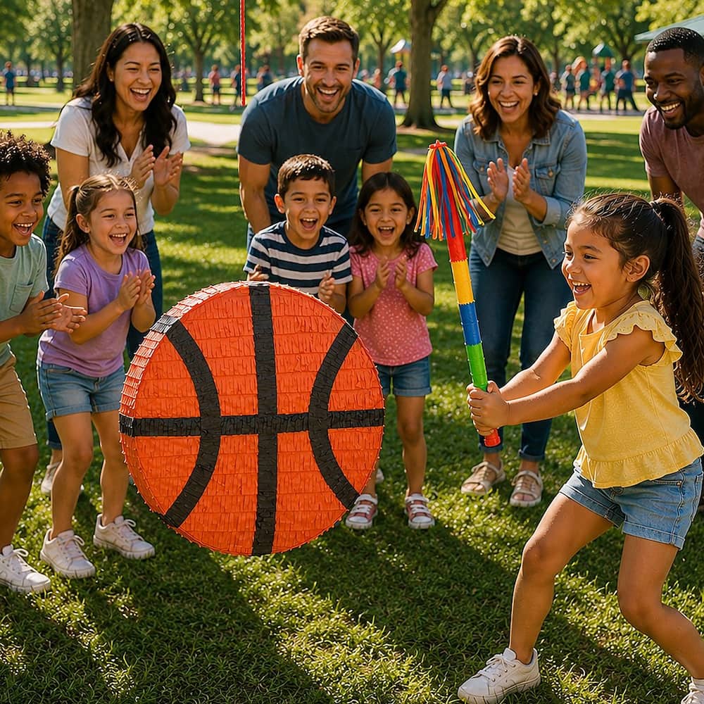 17.75" Basketball Piñata