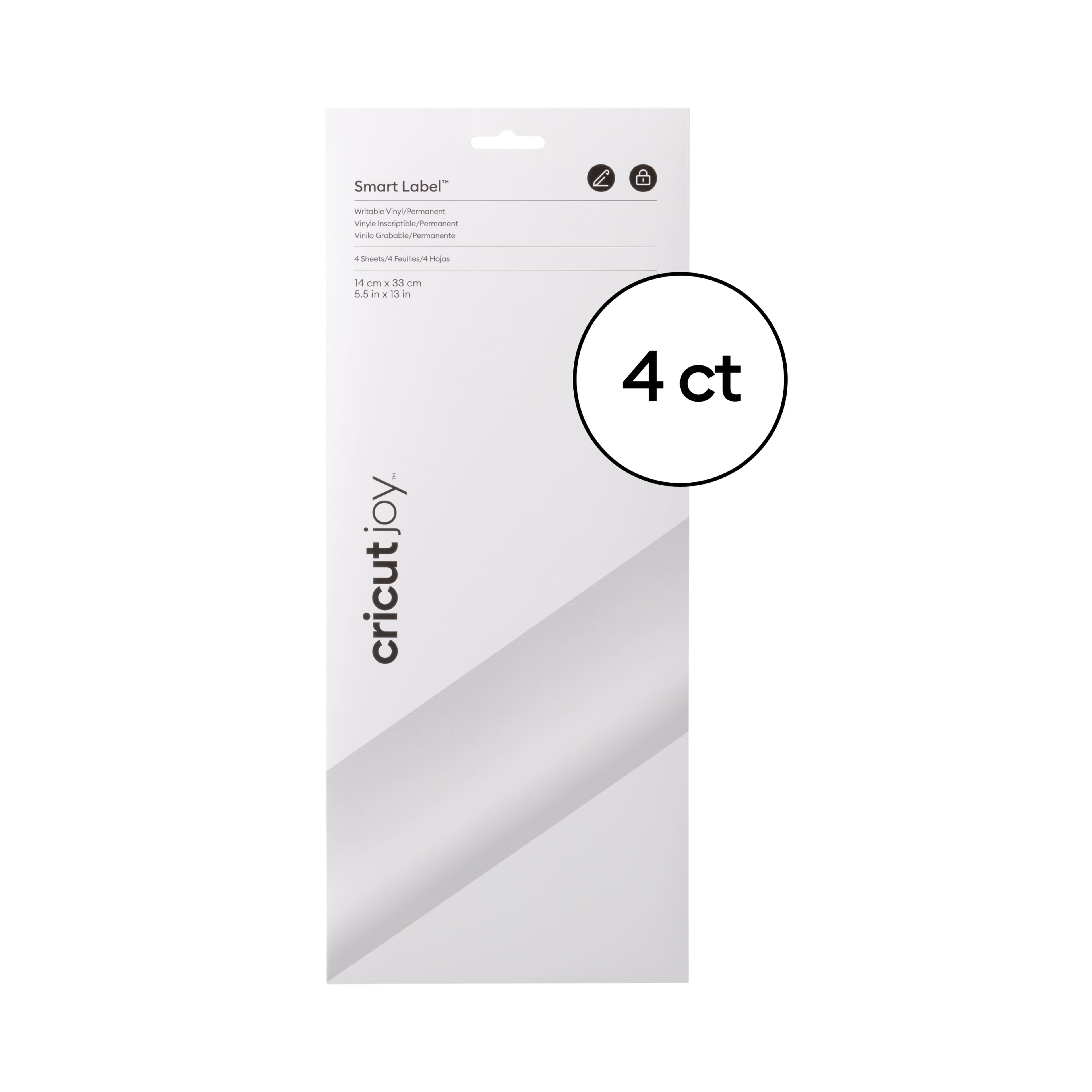 Cricut Joy™ Smart Label™ 5.5" Permanent Writable Vinyl