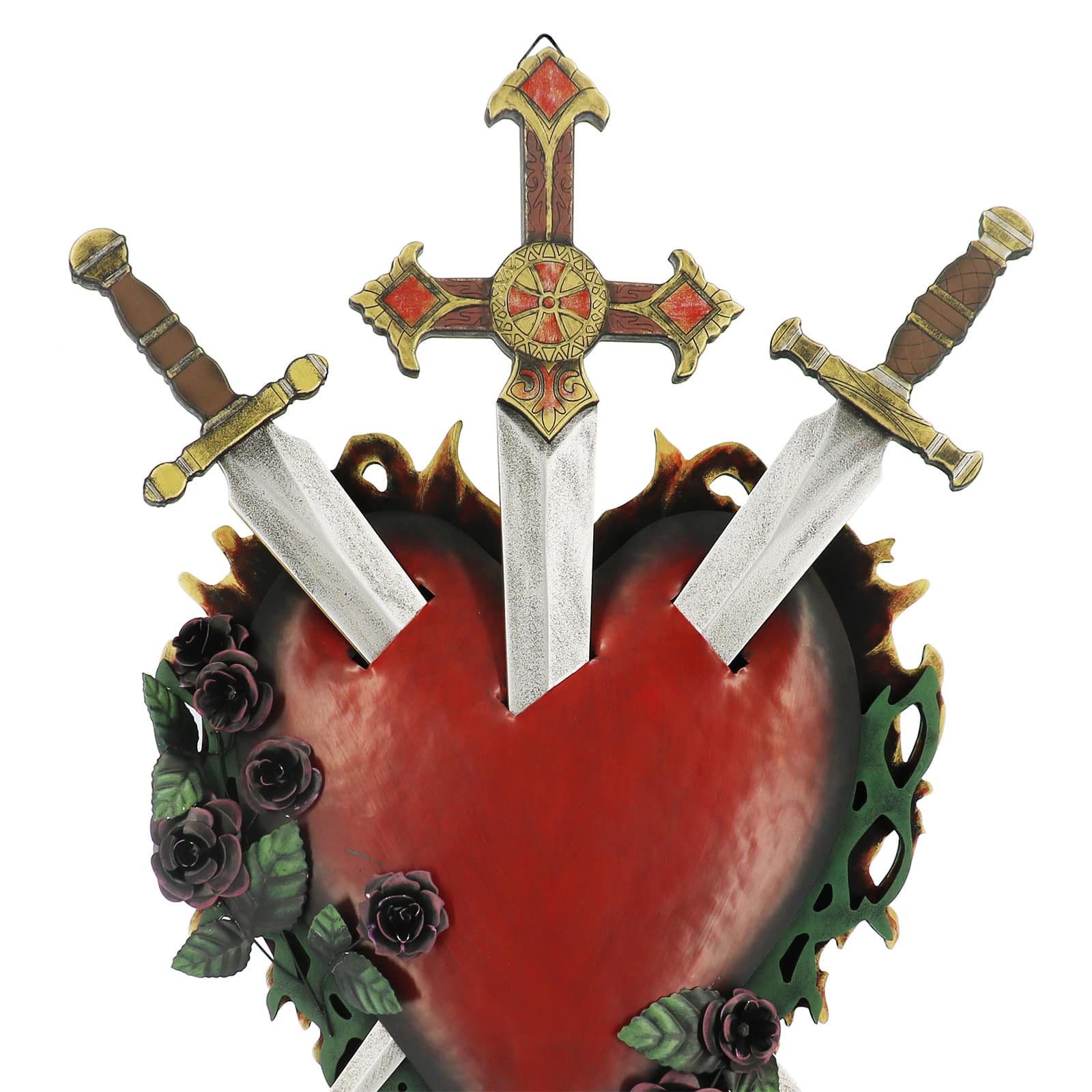 Triple Sword-Pierced Sacred Heart Wall Décor by Ashland® | Michaels