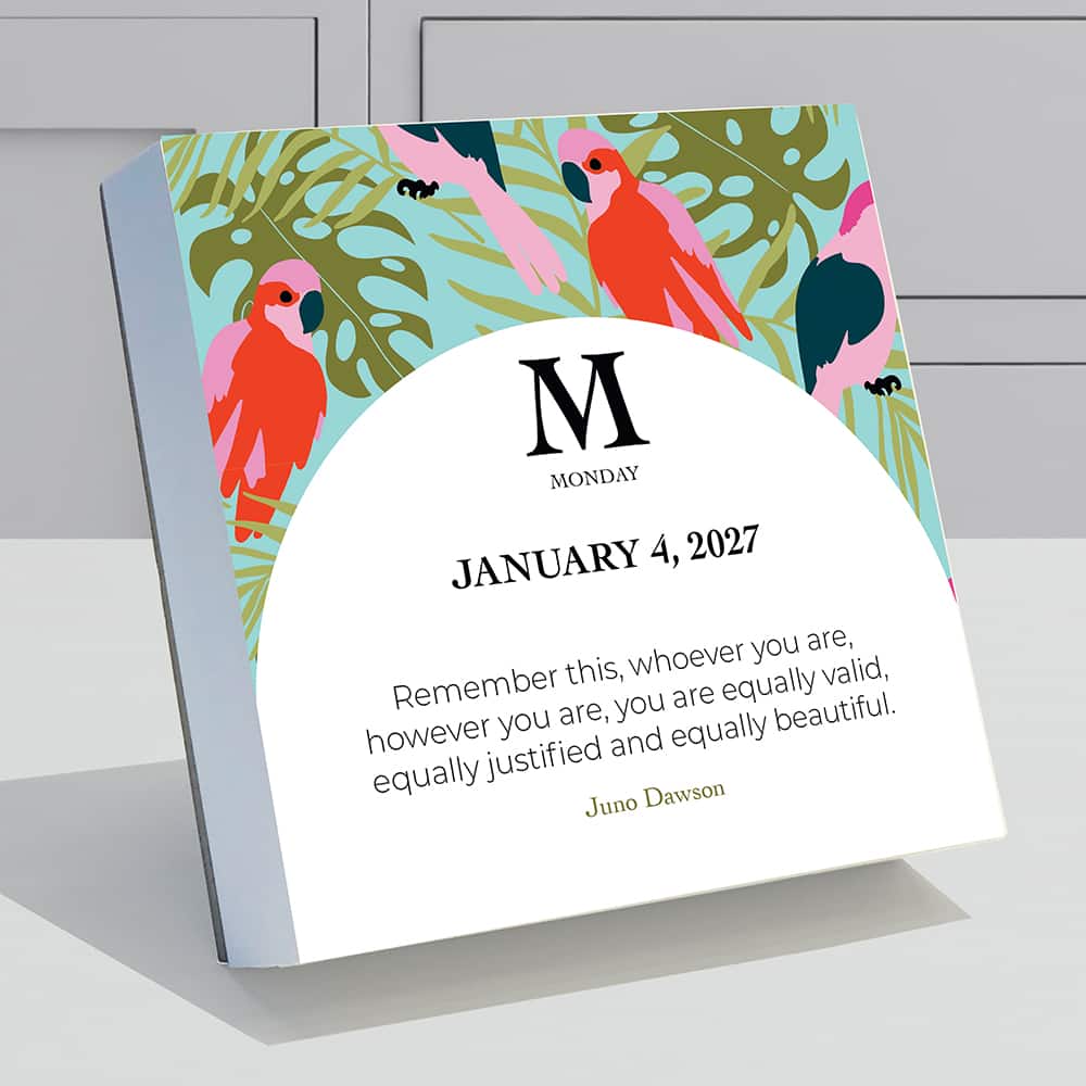 2027 365 Inspiring Women Daily Desktop Calendar