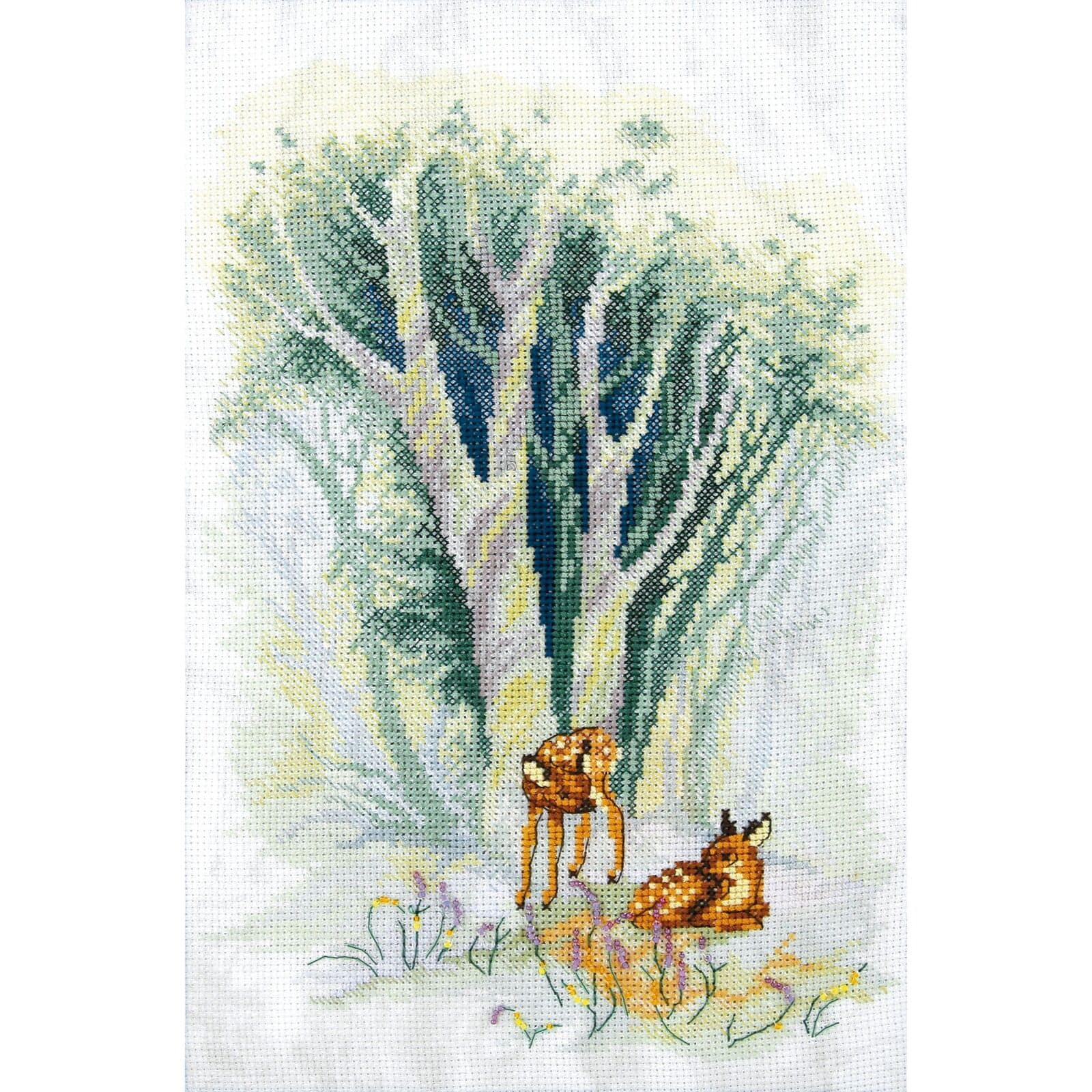 Charivna Mit Cross-stitch kit Series Summer fog
