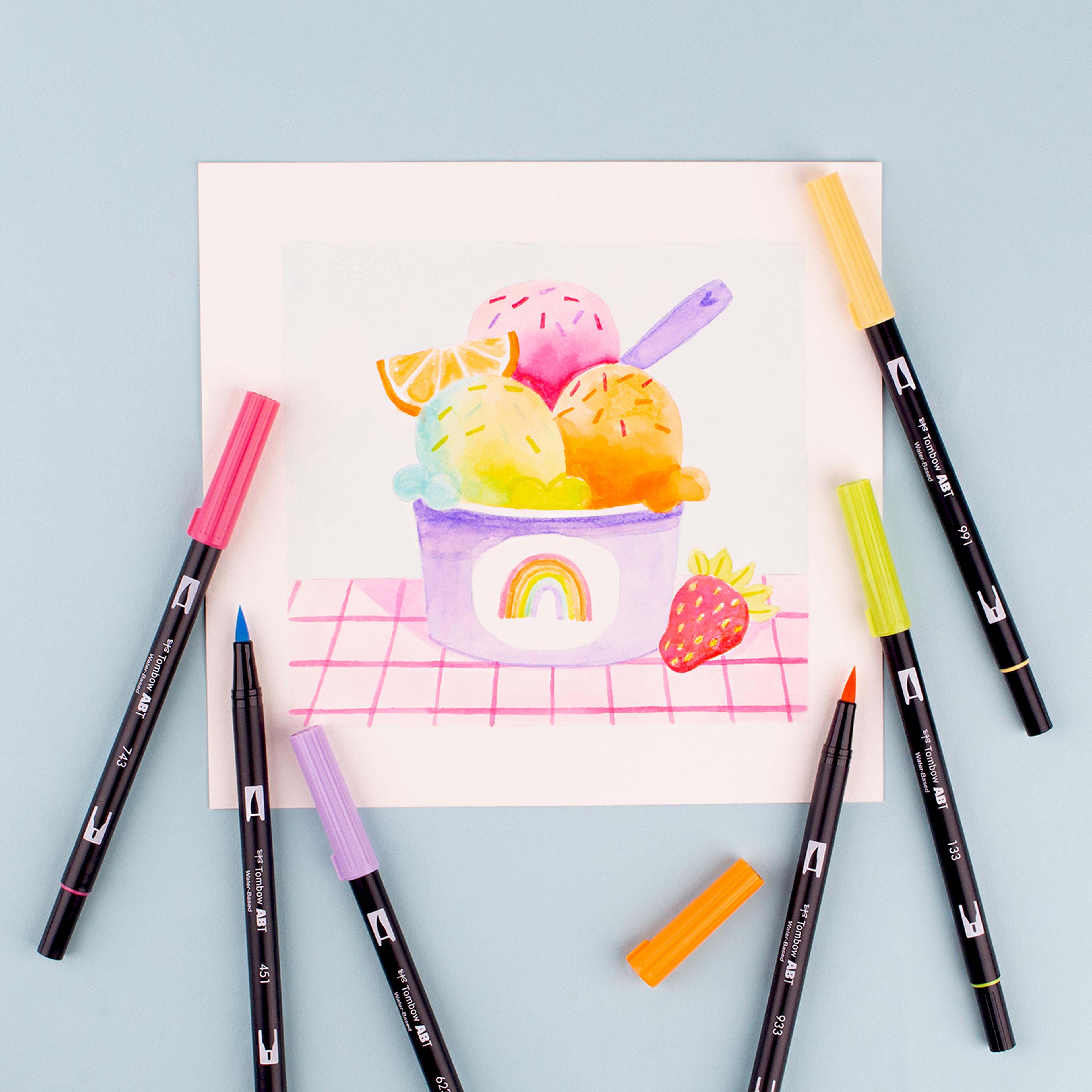 Tombow Yay Sorbet Dual Brush Pens