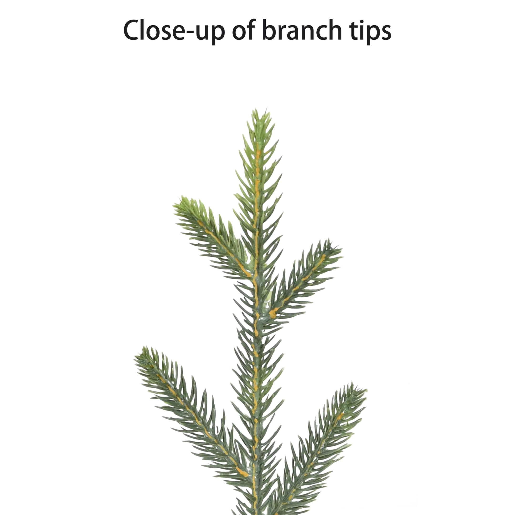 7.5ft. Pre-Lit Miracle Shape™ Alberta Spruce Artificial Christmas Tree, Dual-Color LED Lights