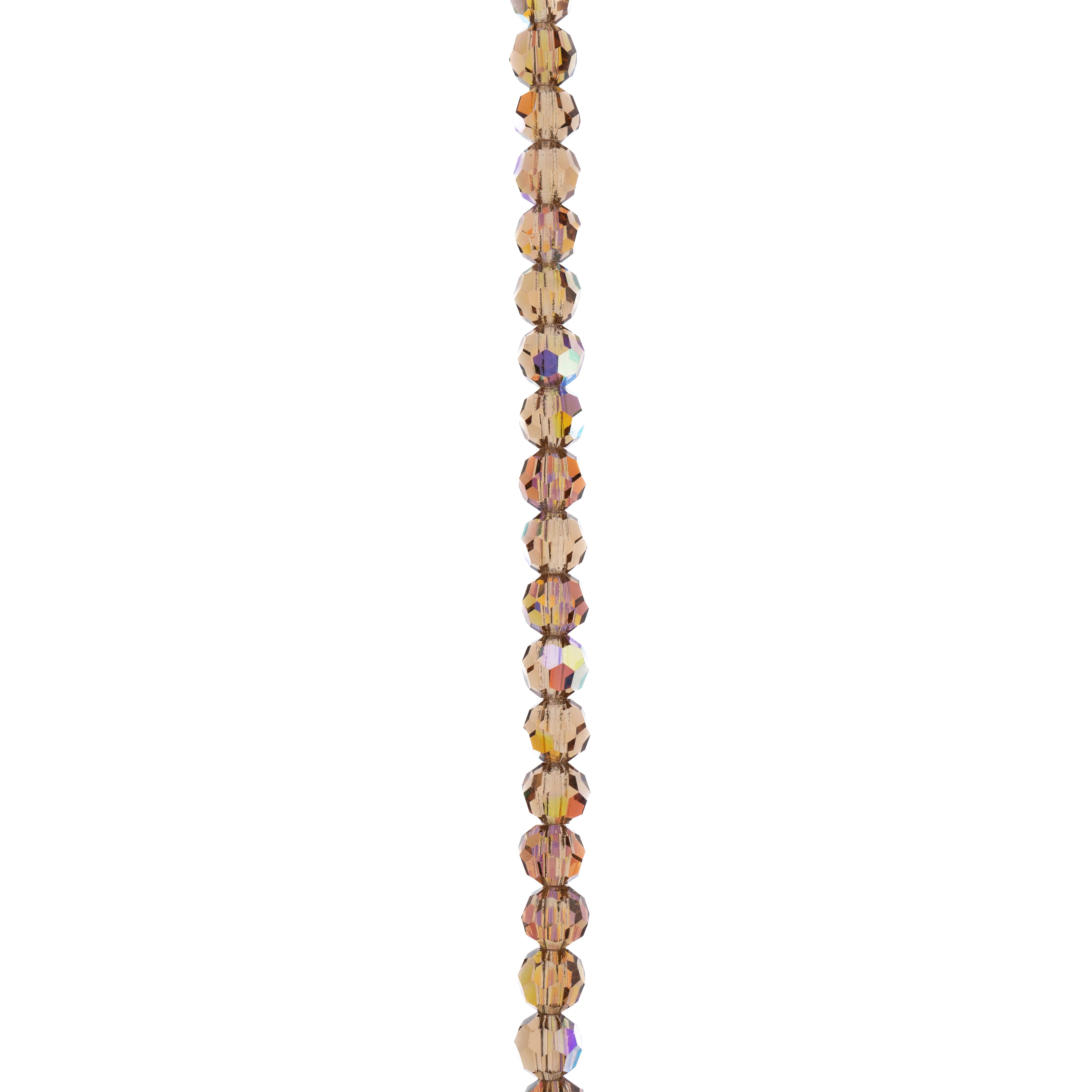 12 Packs: 31 ct. (372 total) Preciosa Glass Crystal Round Beads, 4mm by Bead Landing™