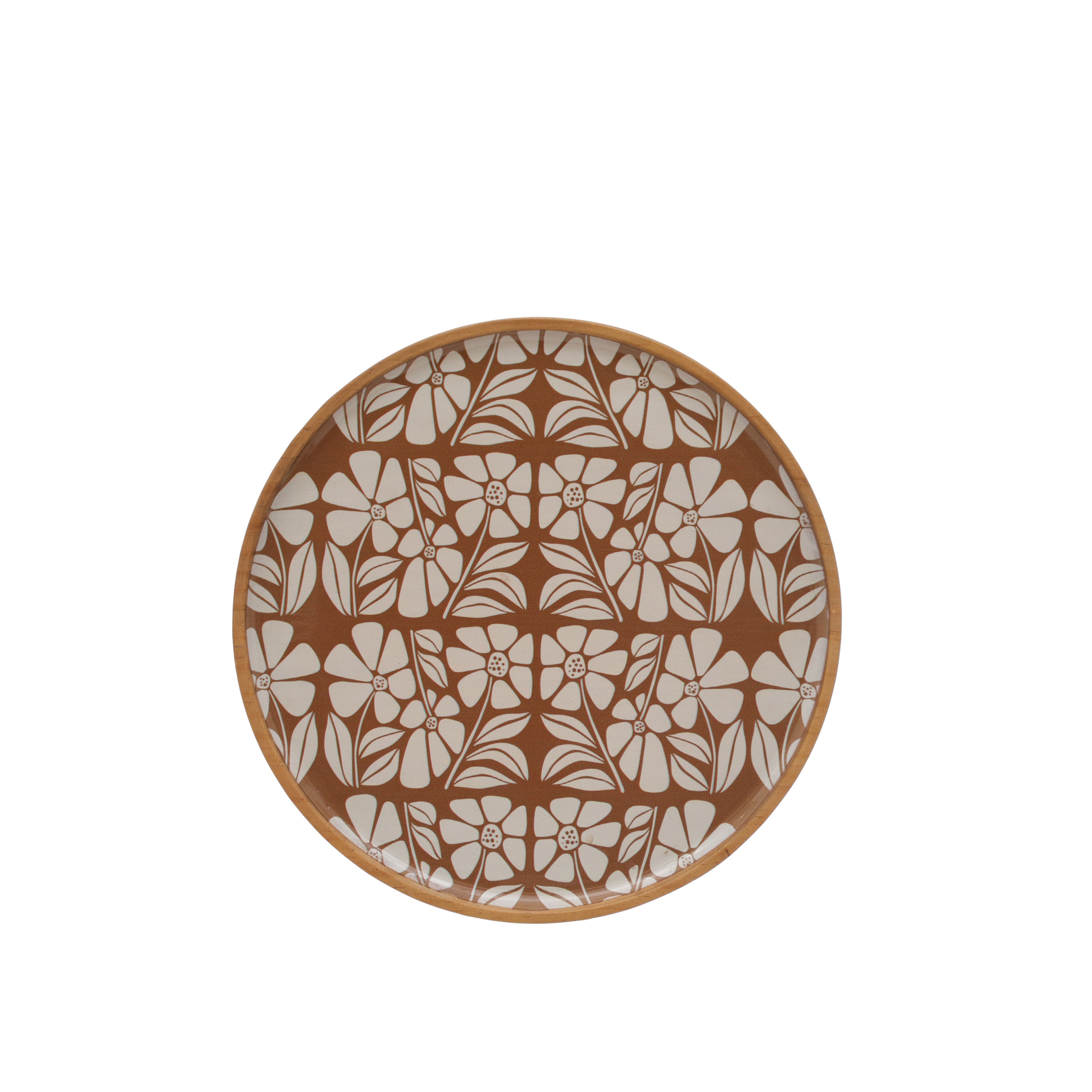 9.75" Round Wood Tray by Ashland®